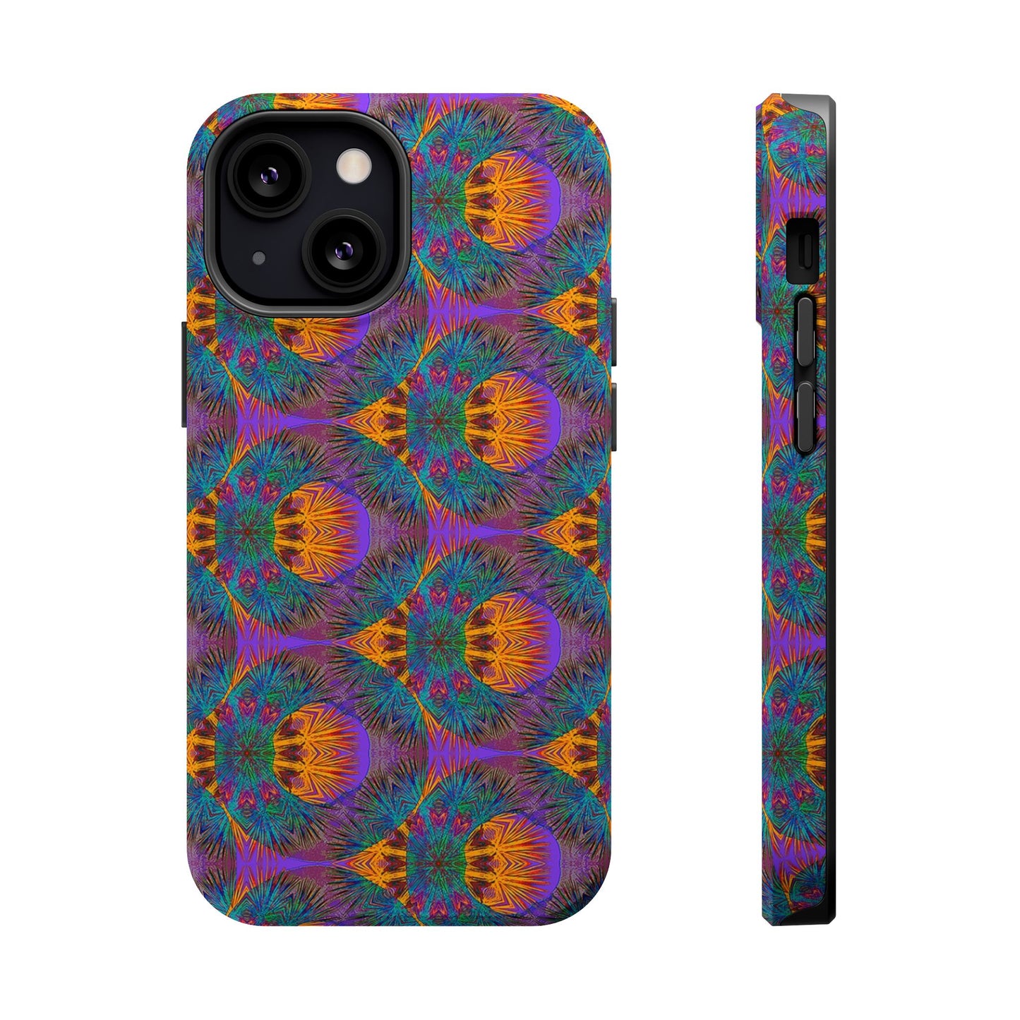 Magnetic iPhone Case - Fuzzy Donut Flower