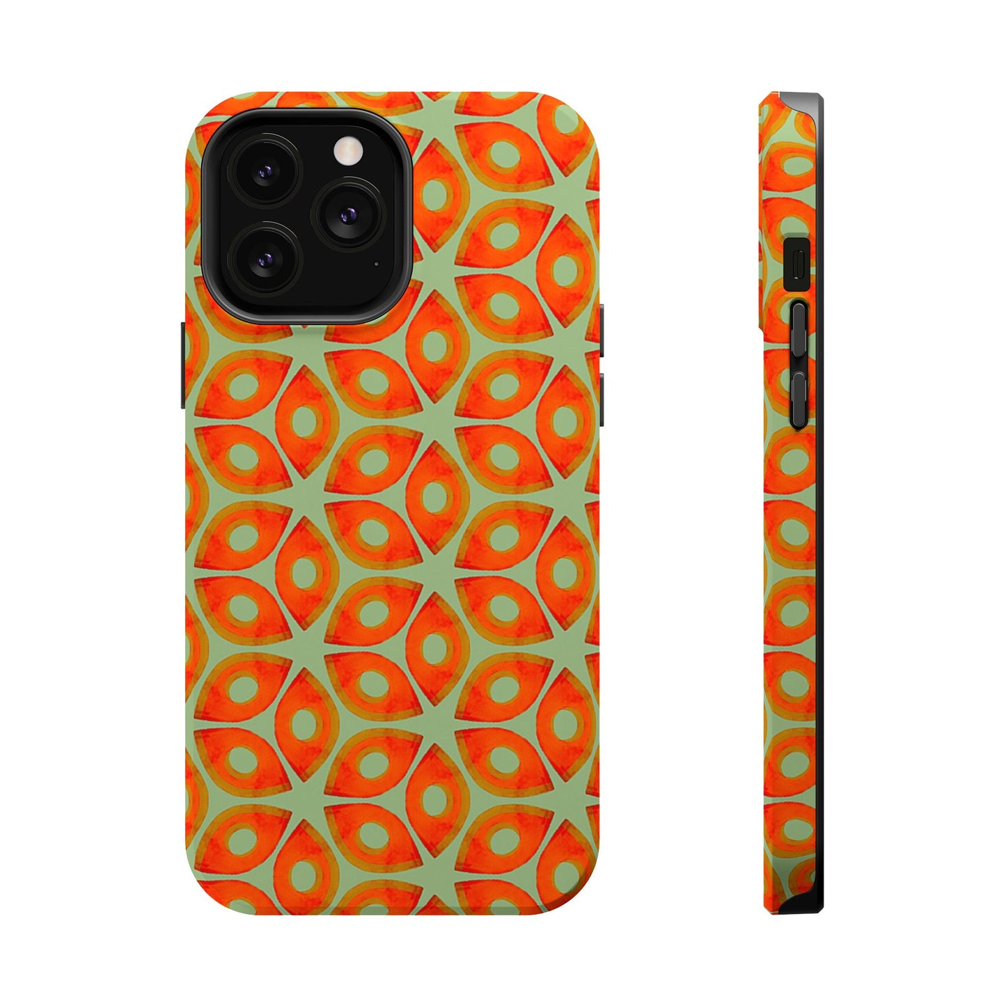 Magnetic iPhone Case - Batik Eyes