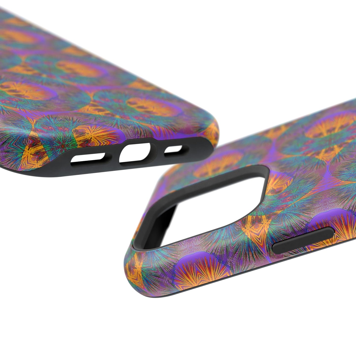 Magnetic iPhone Case - Fuzzy Donut Flower