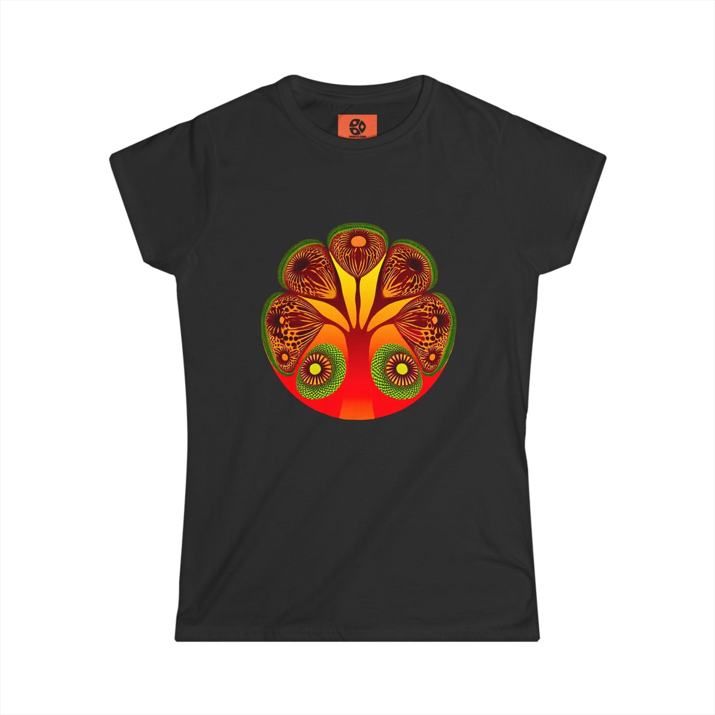 Women's Softstyle Tee - Mushroom Spore T-Shirt