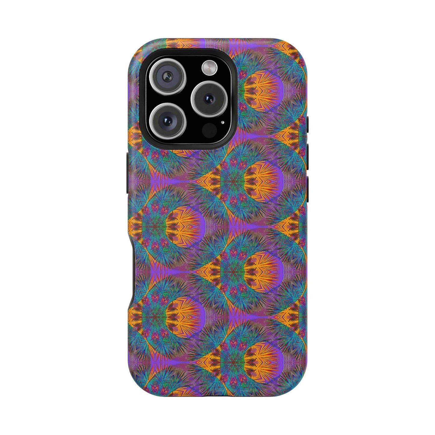 Magnetic iPhone Case - Fuzzy Donut Flower