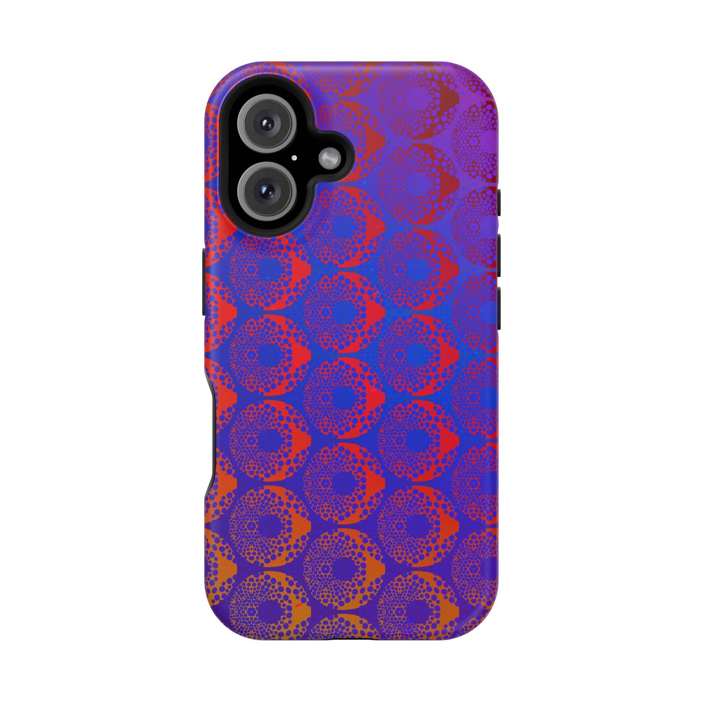 Magnetic iPhone Case - Purple Psychedelic Donut