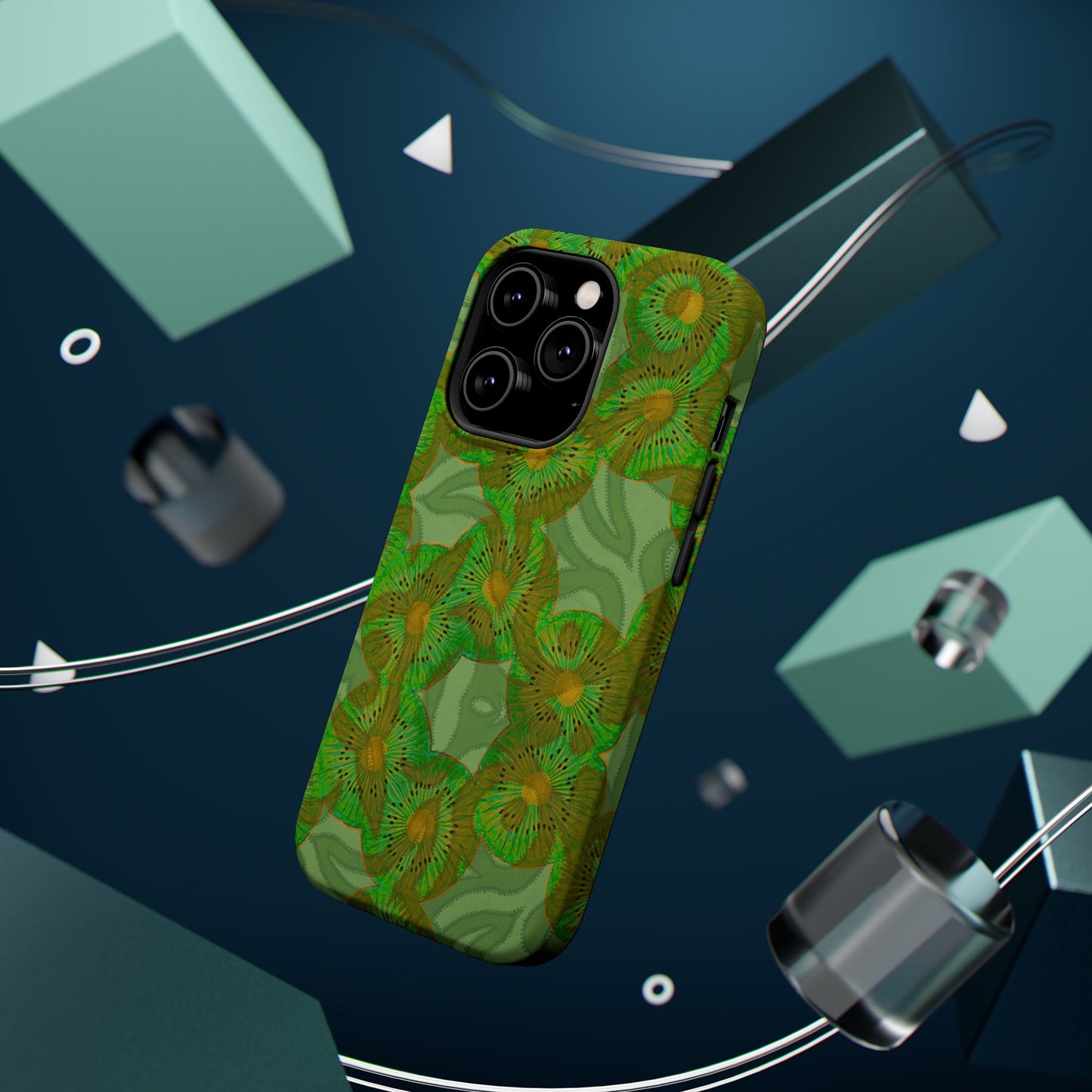 Magnetic iPhone Case - Kiwi Tapa