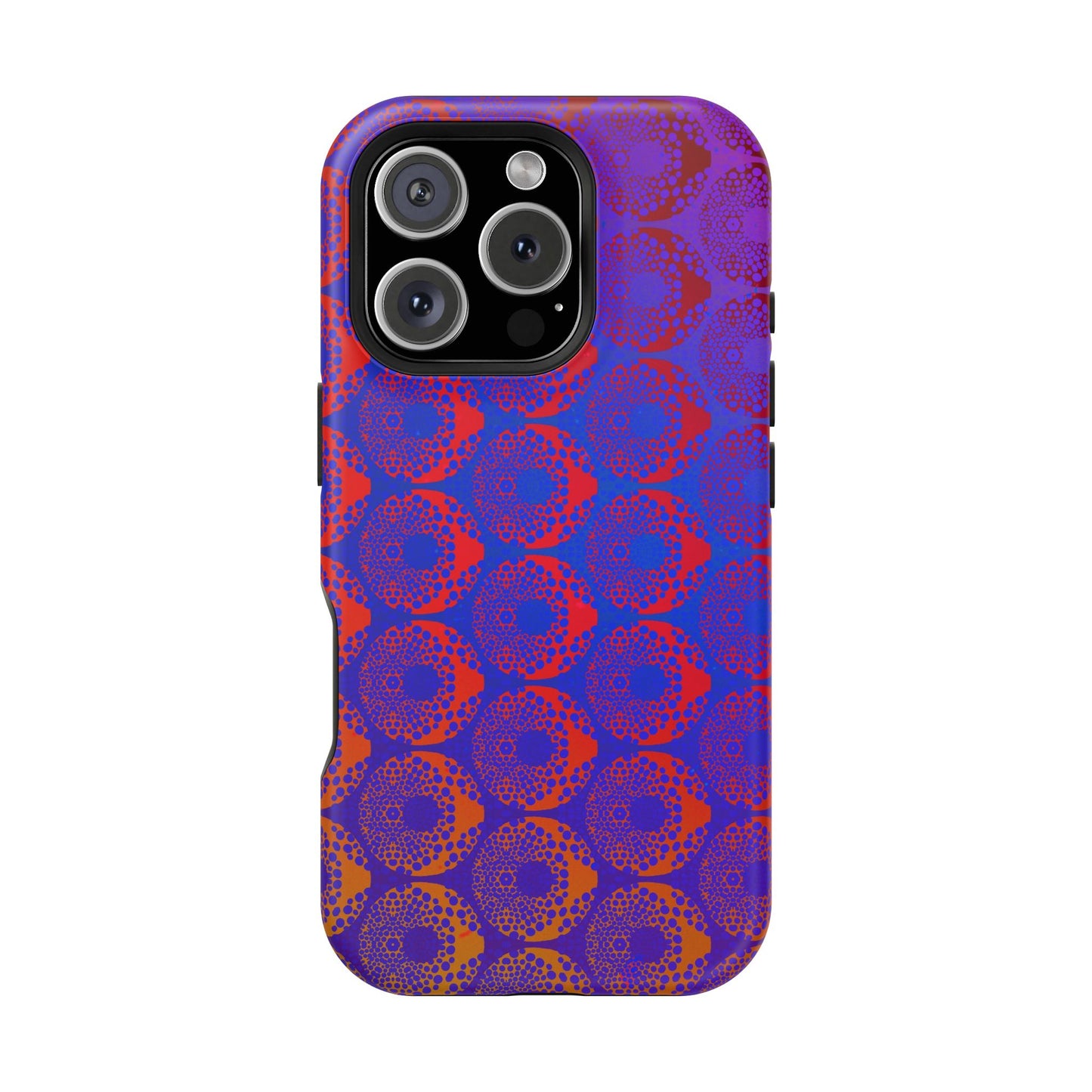 Magnetic iPhone Case - Purple Psychedelic Donut