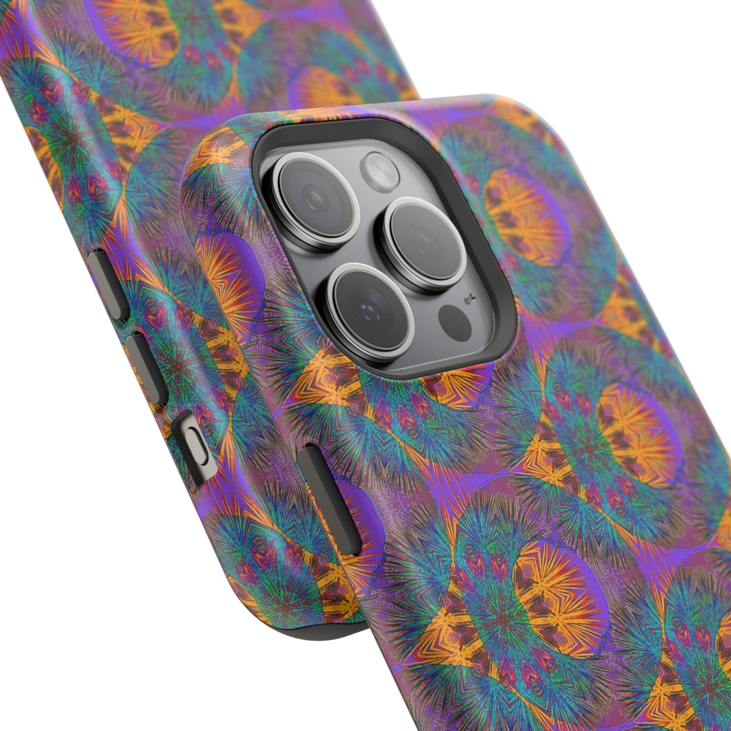 Magnetic iPhone Case - Fuzzy Donut Flower