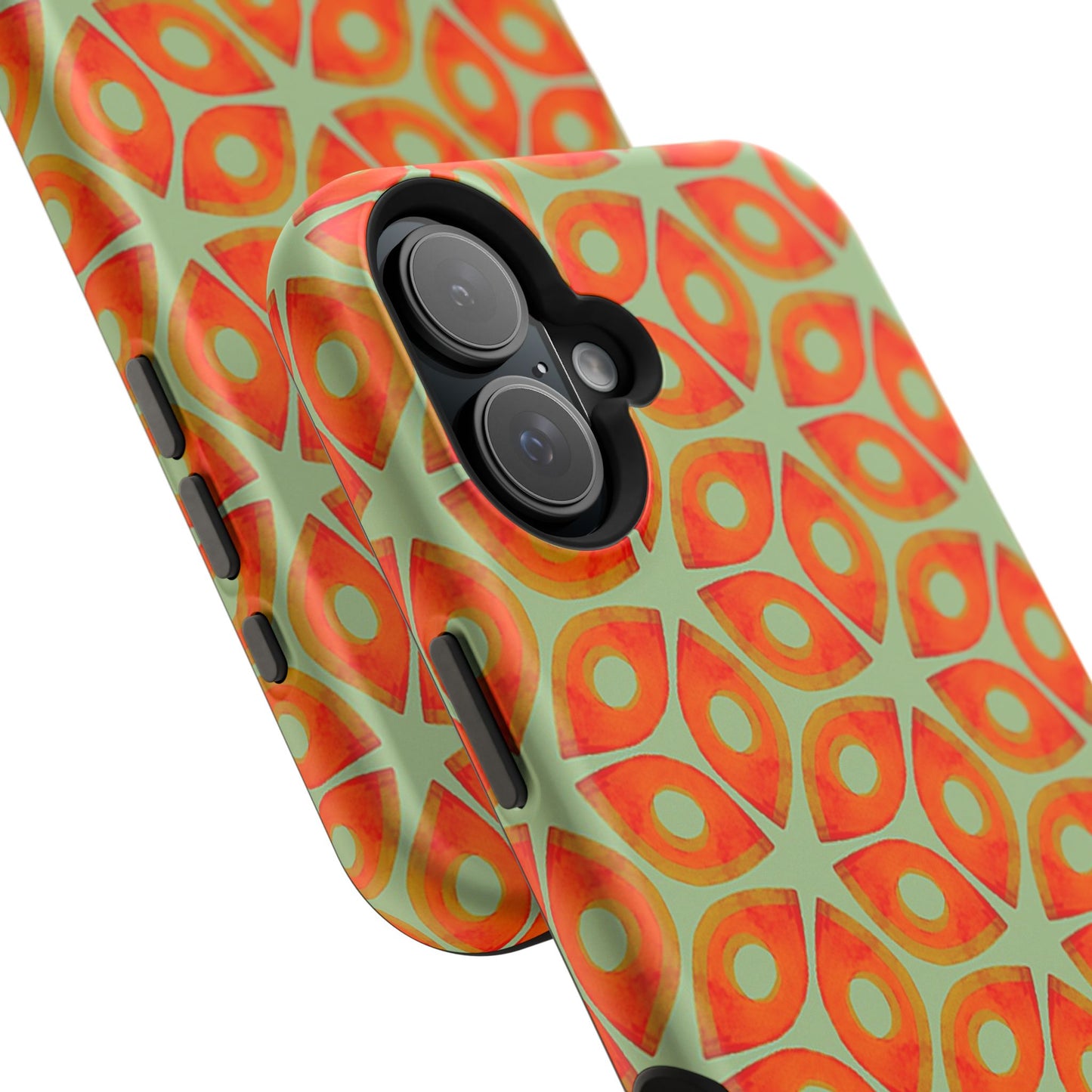 Magnetic iPhone Case - Batik Eyes