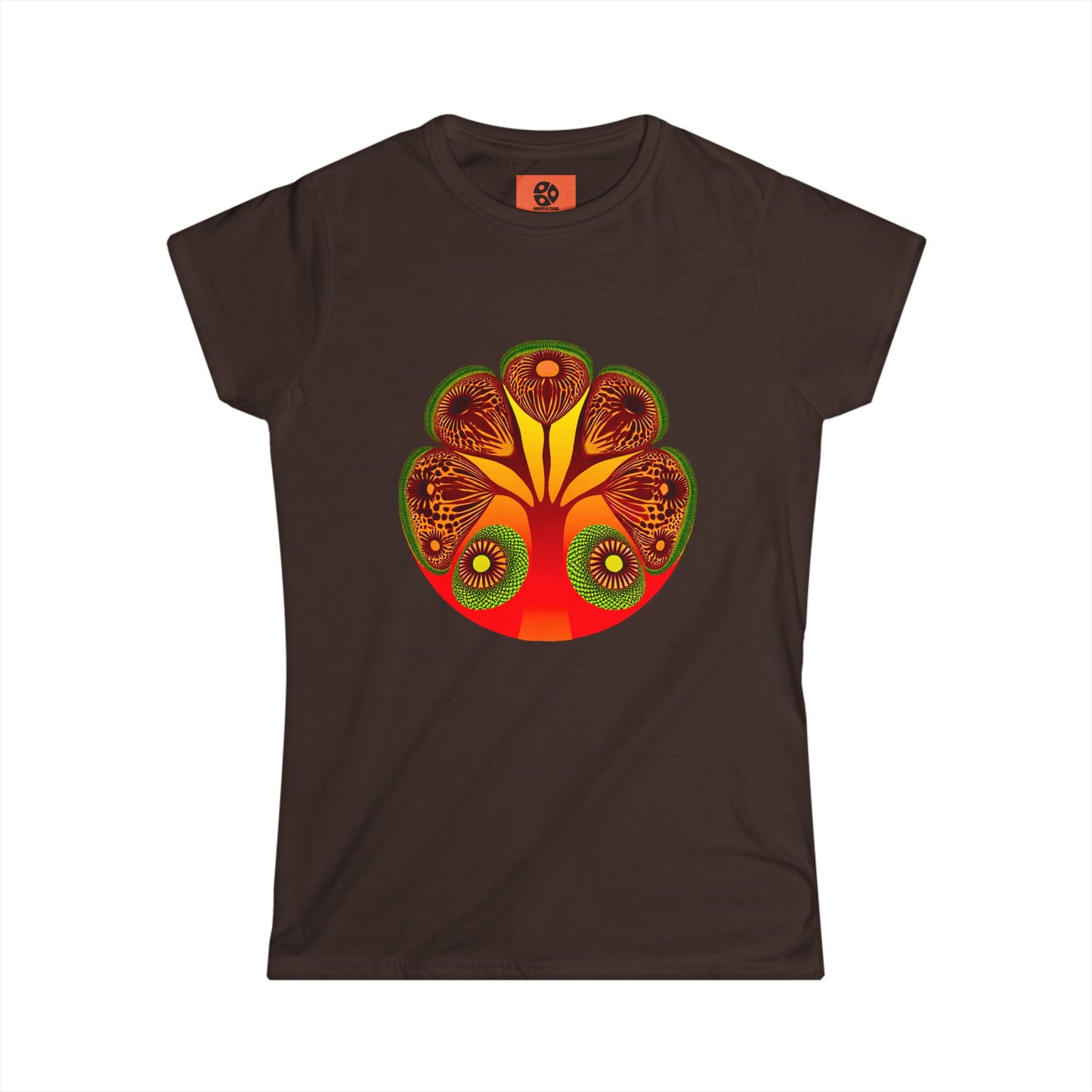Women's Softstyle Tee - Mushroom Spore T-Shirt