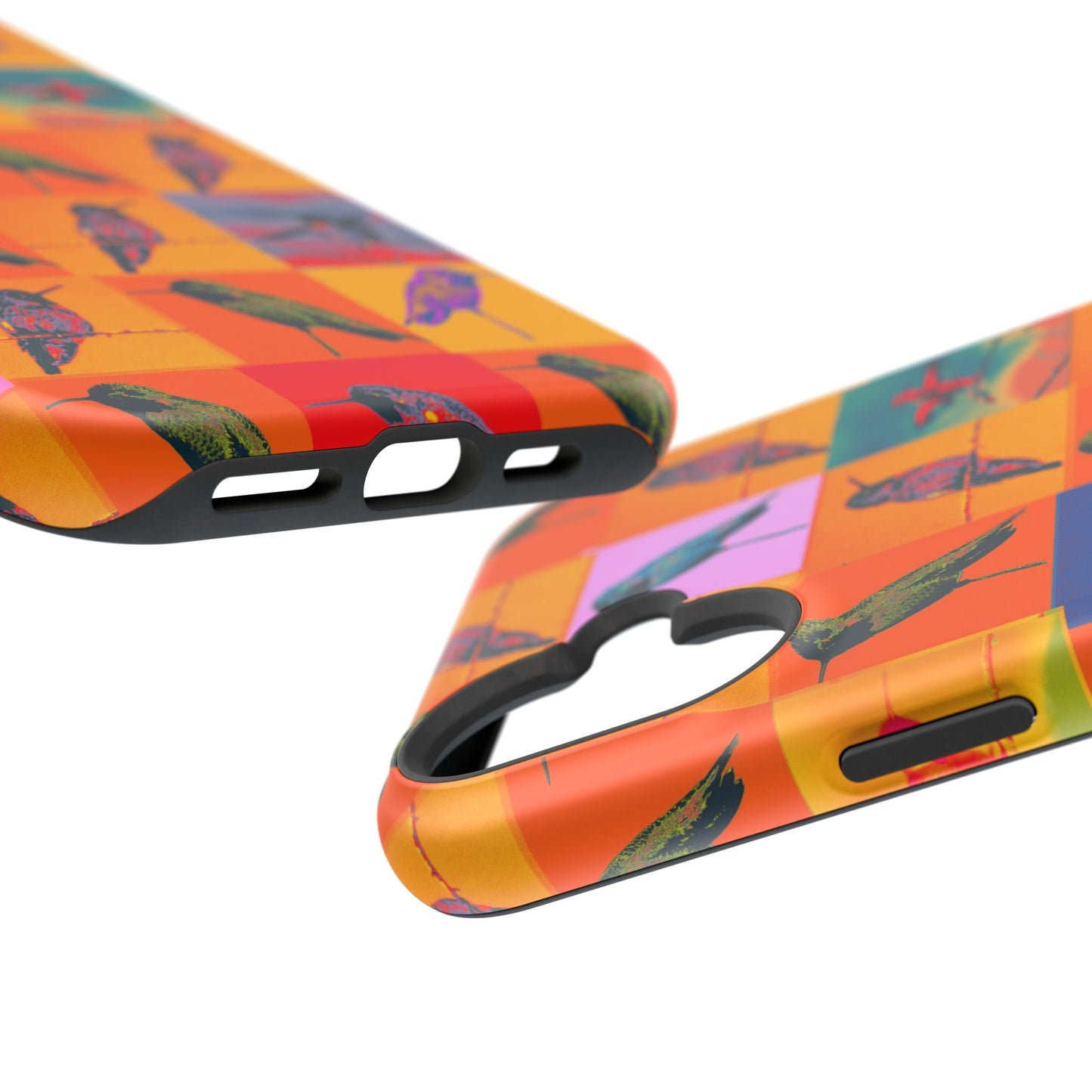 Magnetic iPhone Case - Hummingbird Collage