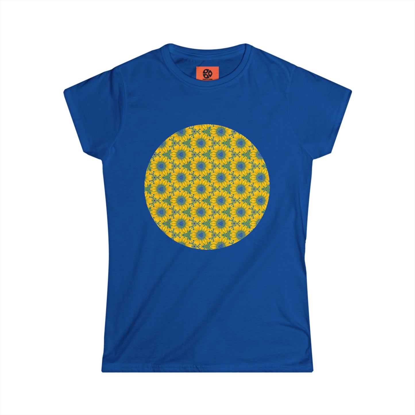 Women's Softstyle T-Shirt - Vermont Sunflower
