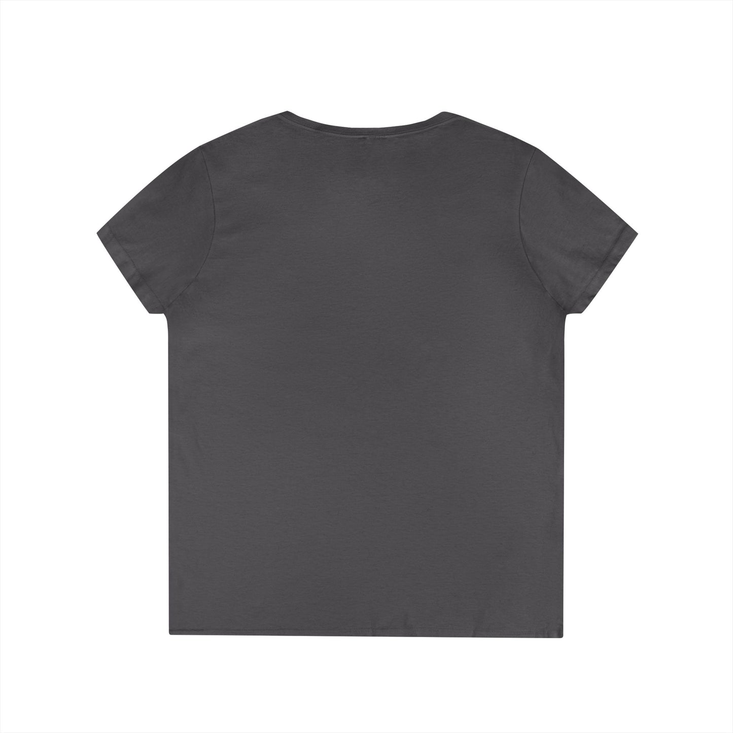Ladies' V-Neck T-Shirt _ Cracked Batik Mandala