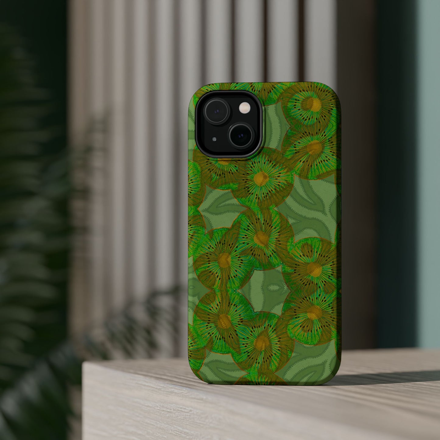 Magnetic iPhone Case - Kiwi Tapa
