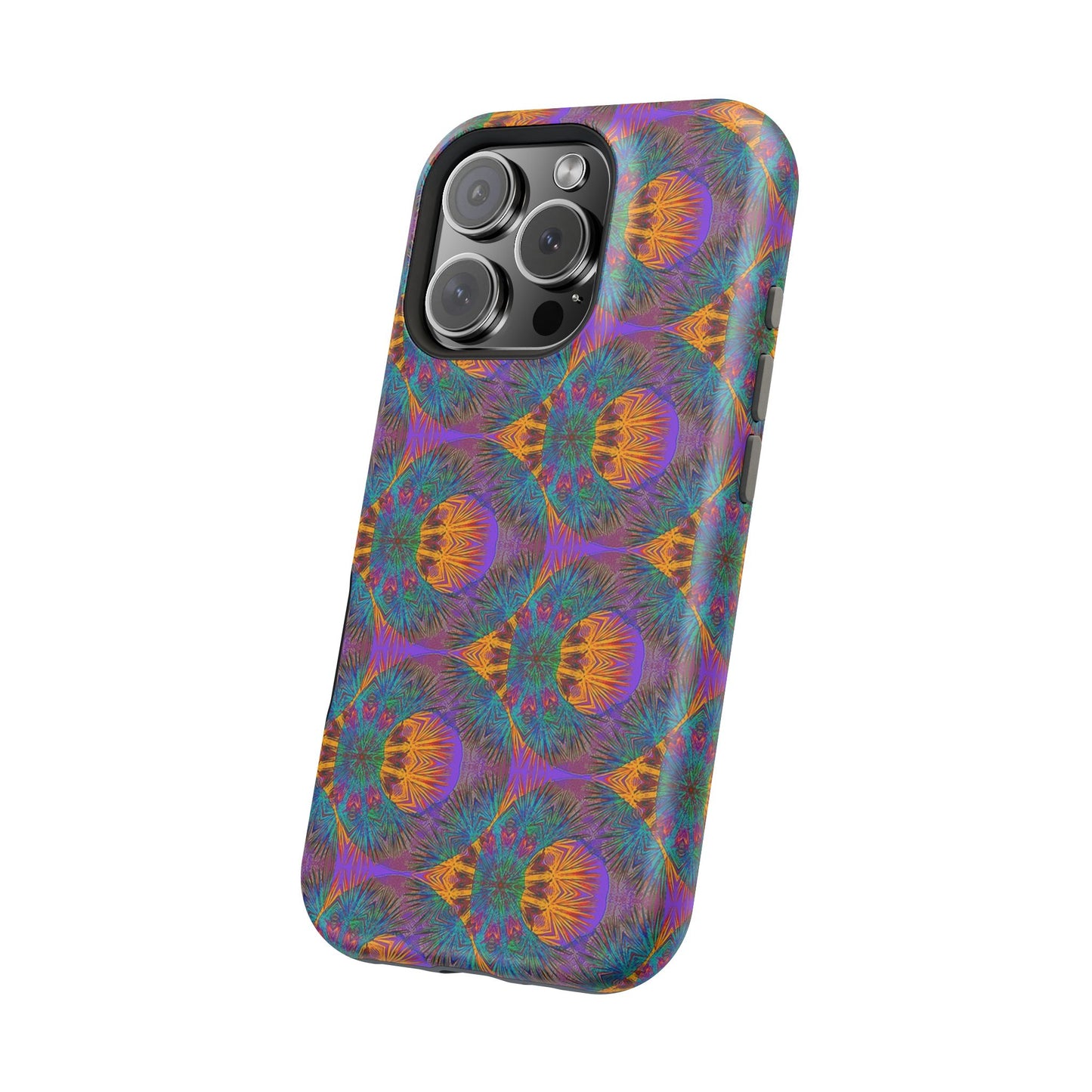 Magnetic iPhone Case - Fuzzy Donut Flower