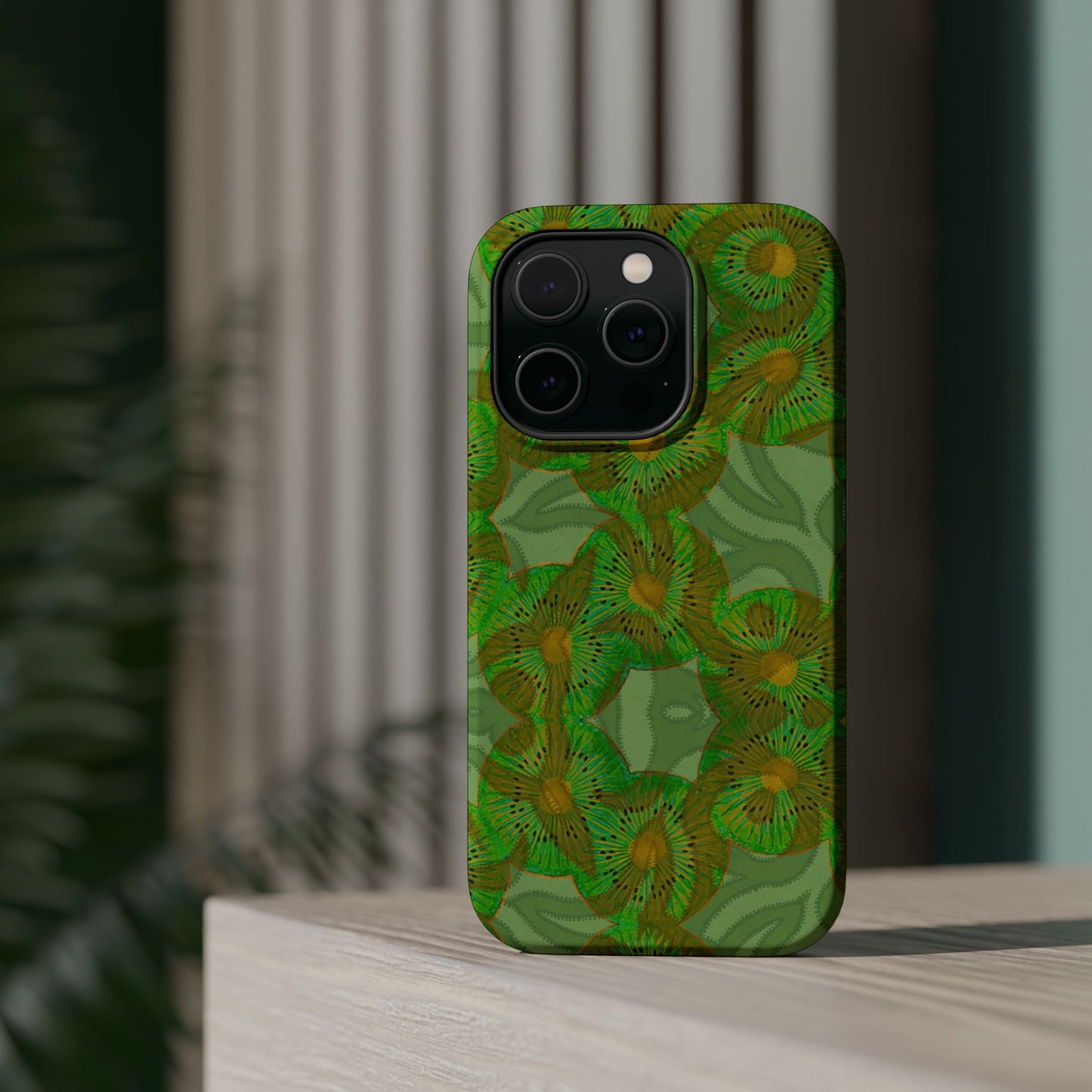 Magnetic iPhone Case - Kiwi Tapa