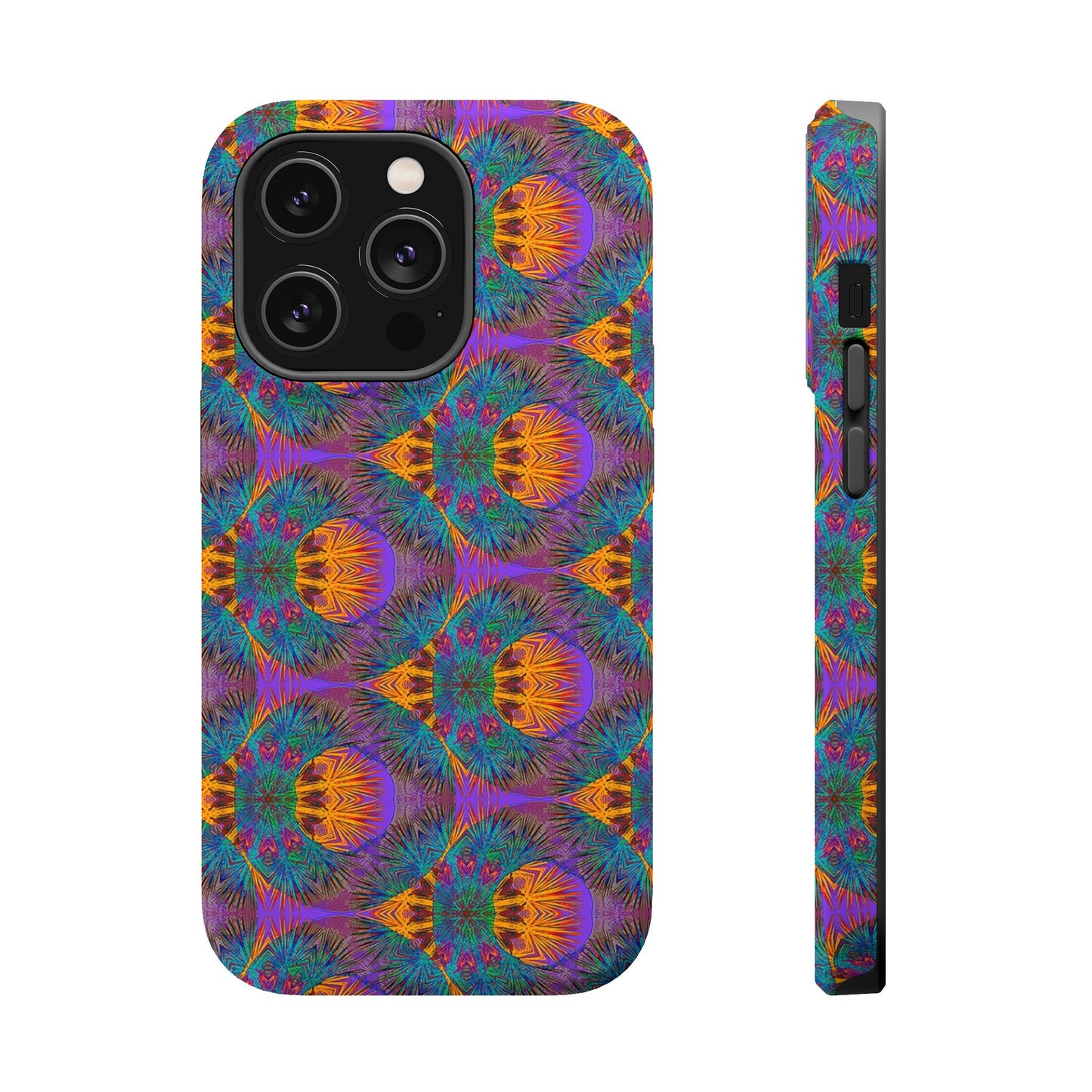 Magnetic iPhone Case - Fuzzy Donut Flower