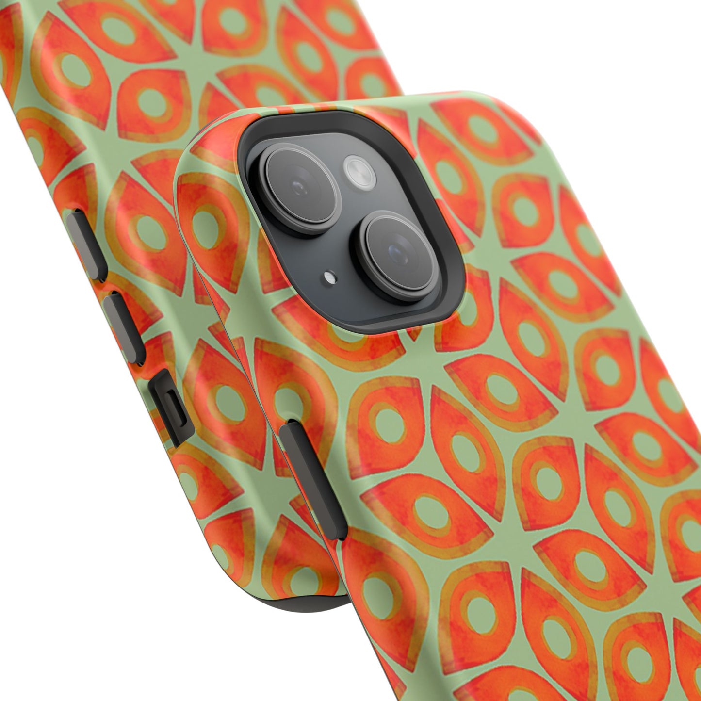 Magnetic iPhone Case - Batik Eyes