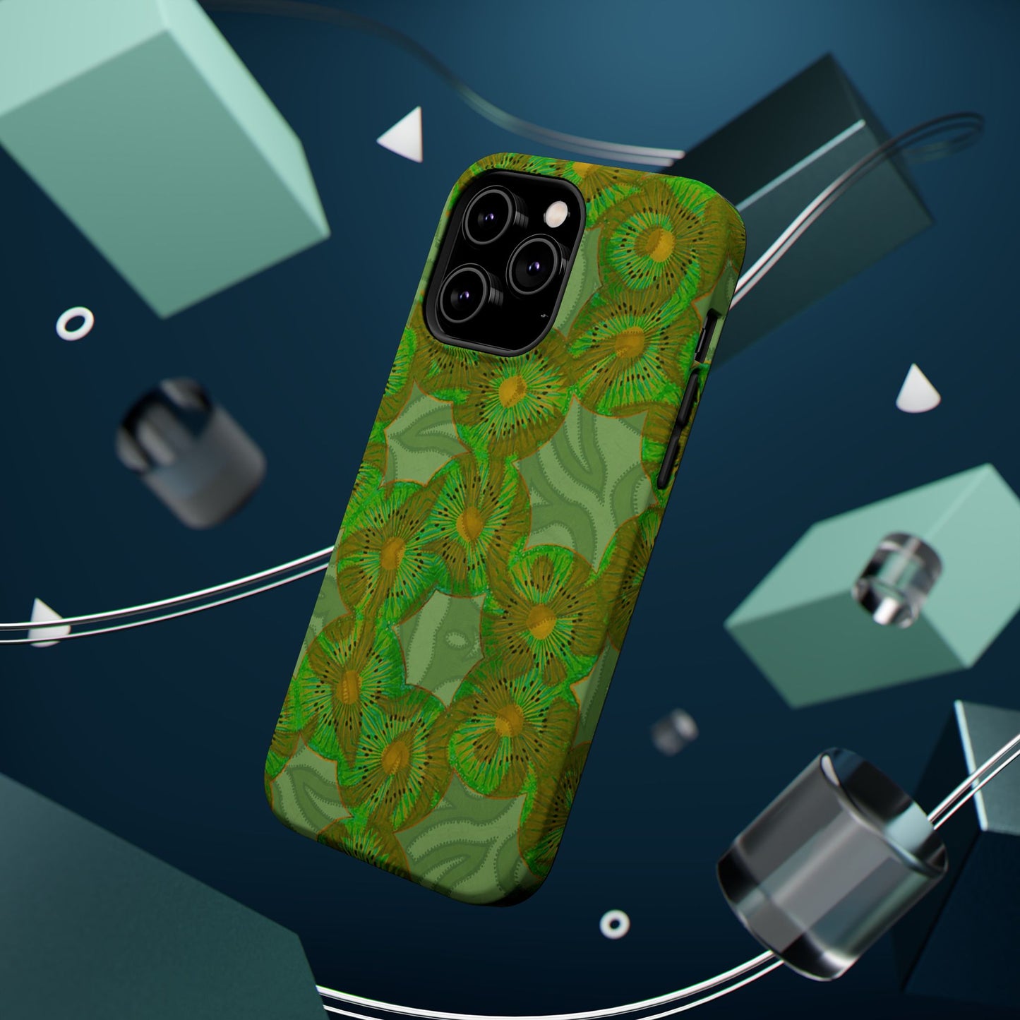 Magnetic iPhone Case - Kiwi Tapa