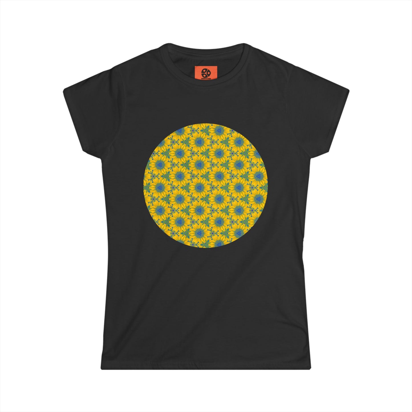 Women's Softstyle T-Shirt - Vermont Sunflower