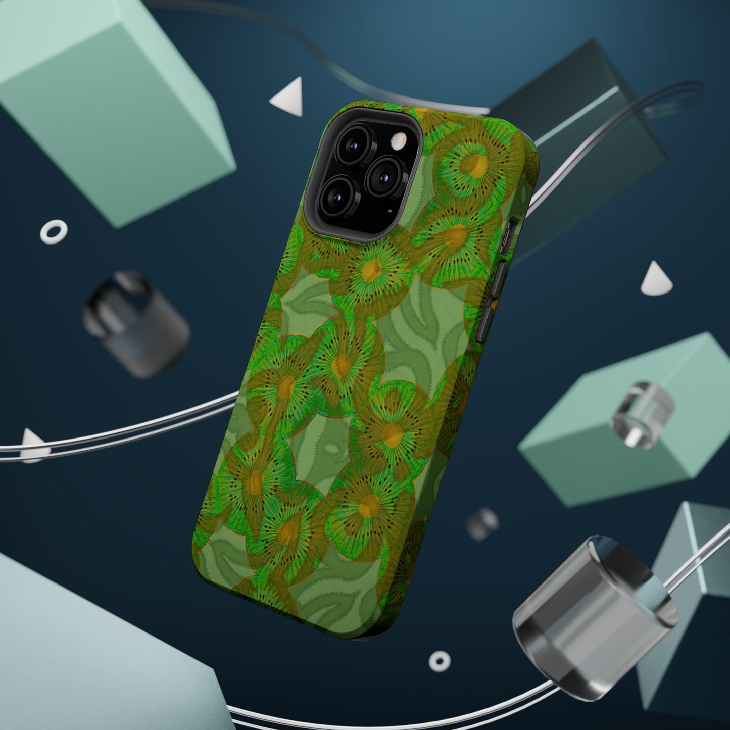 Magnetic iPhone Case - Kiwi Tapa