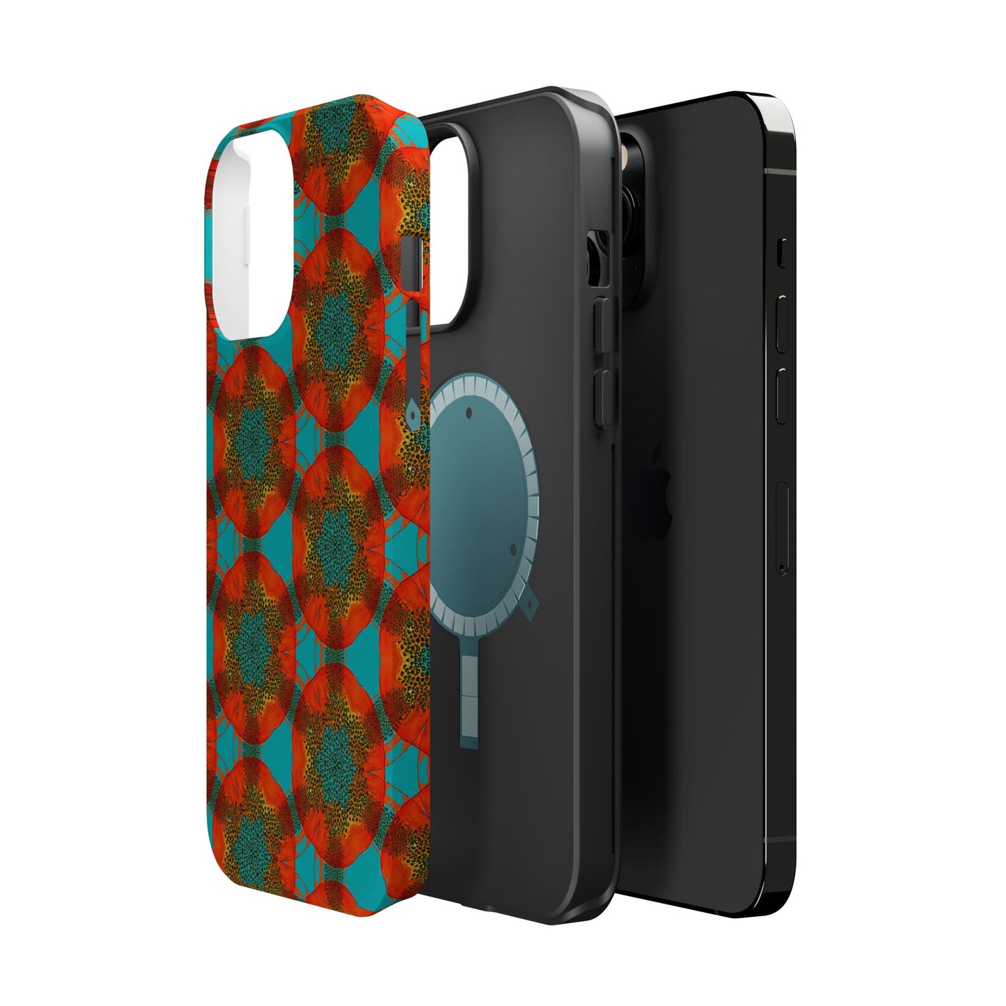 Magnetic iPhone Case - Papaya Water Color