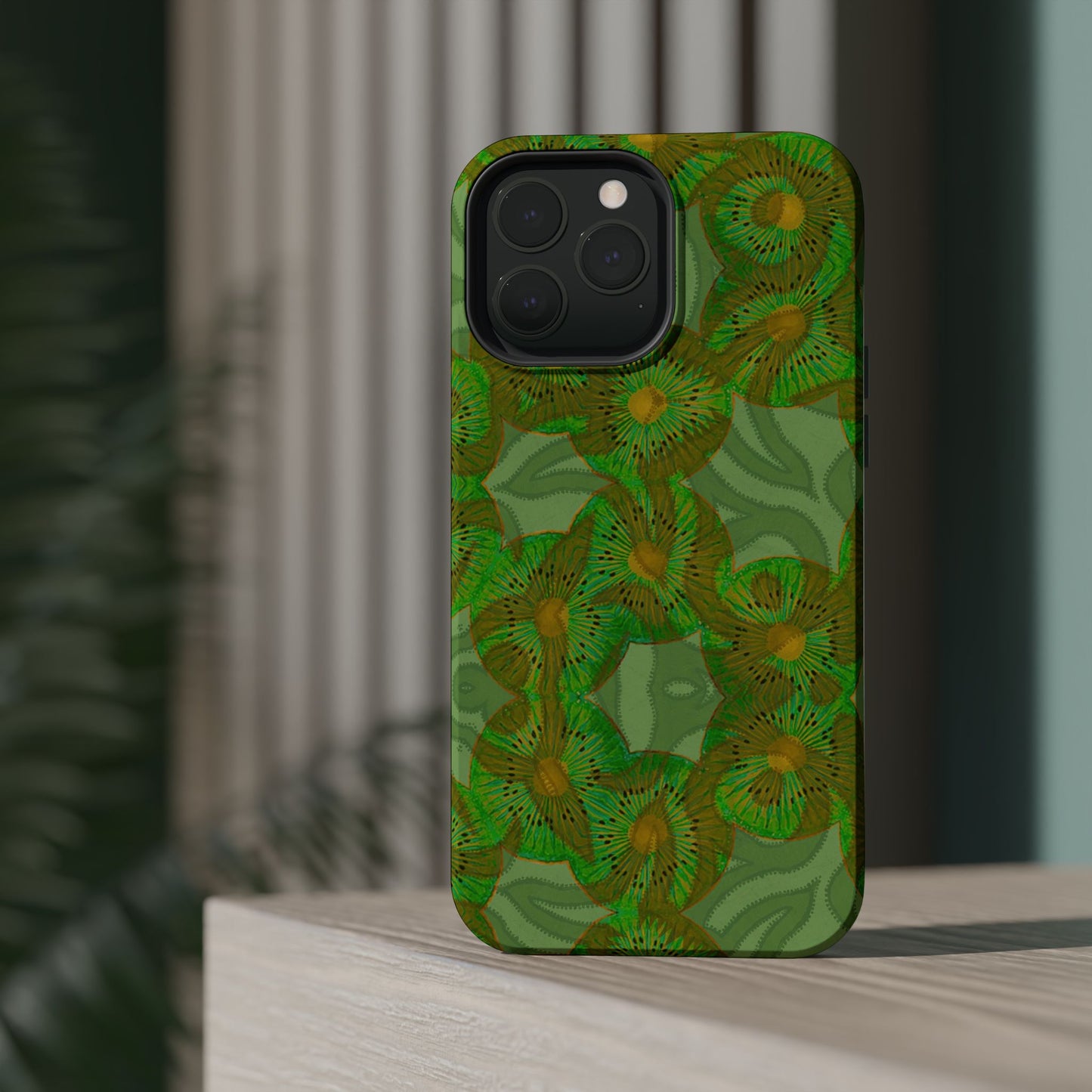 Magnetic iPhone Case - Kiwi Tapa