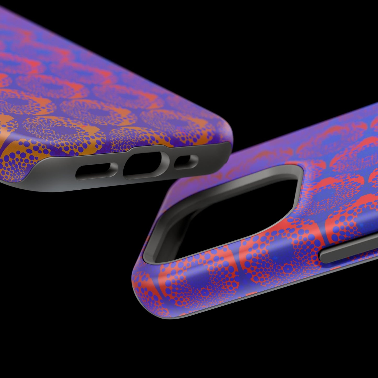 Magnetic iPhone Case - Purple Psychedelic Donut
