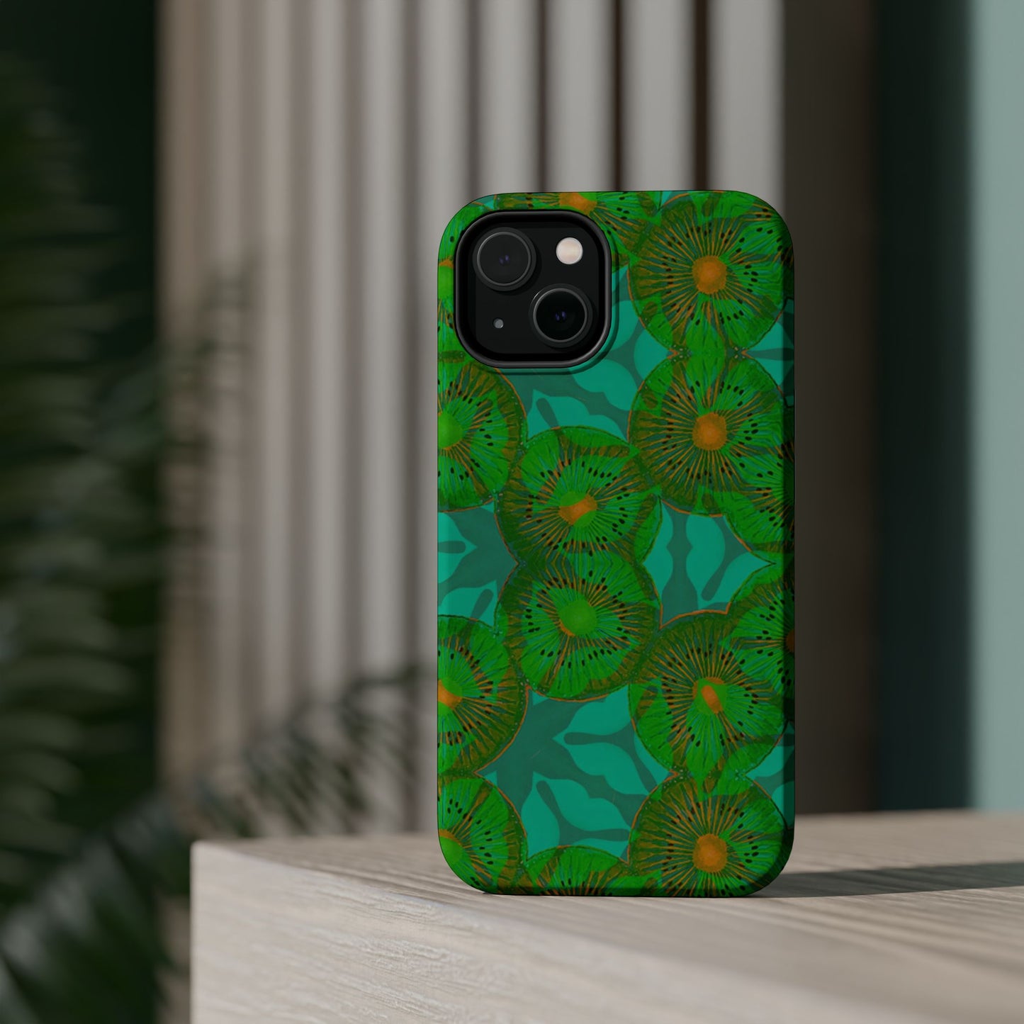 Magnetic iPhone Case - Kiwi Garden