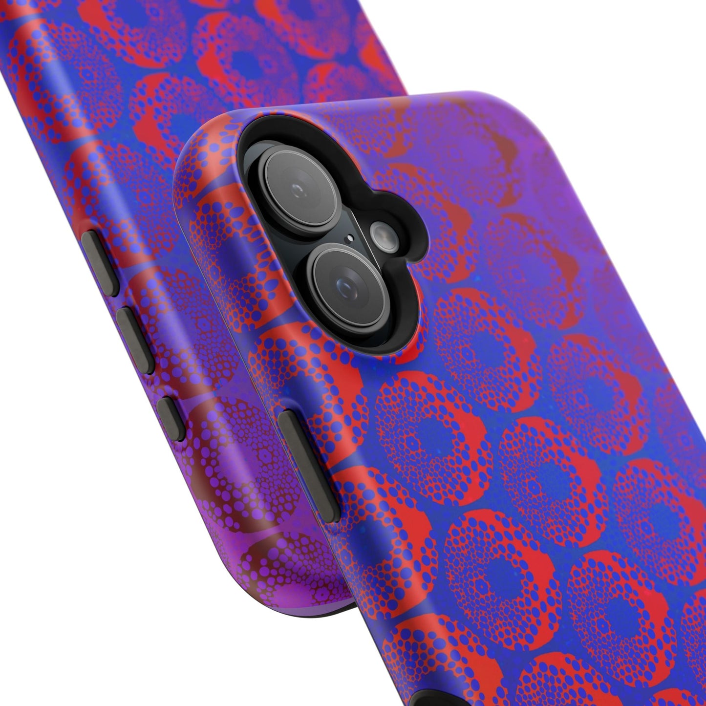 Magnetic iPhone Case - Purple Psychedelic Donut