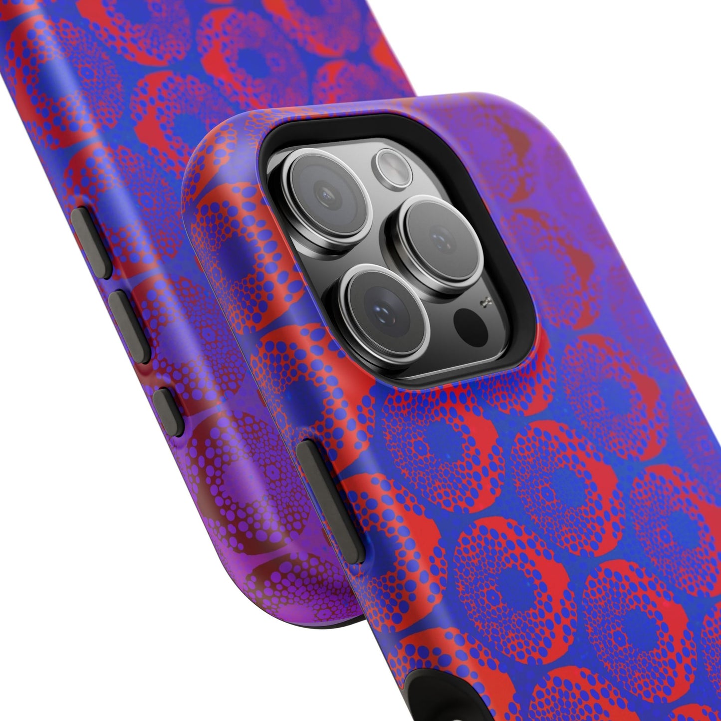 Magnetic iPhone Case - Purple Psychedelic Donut