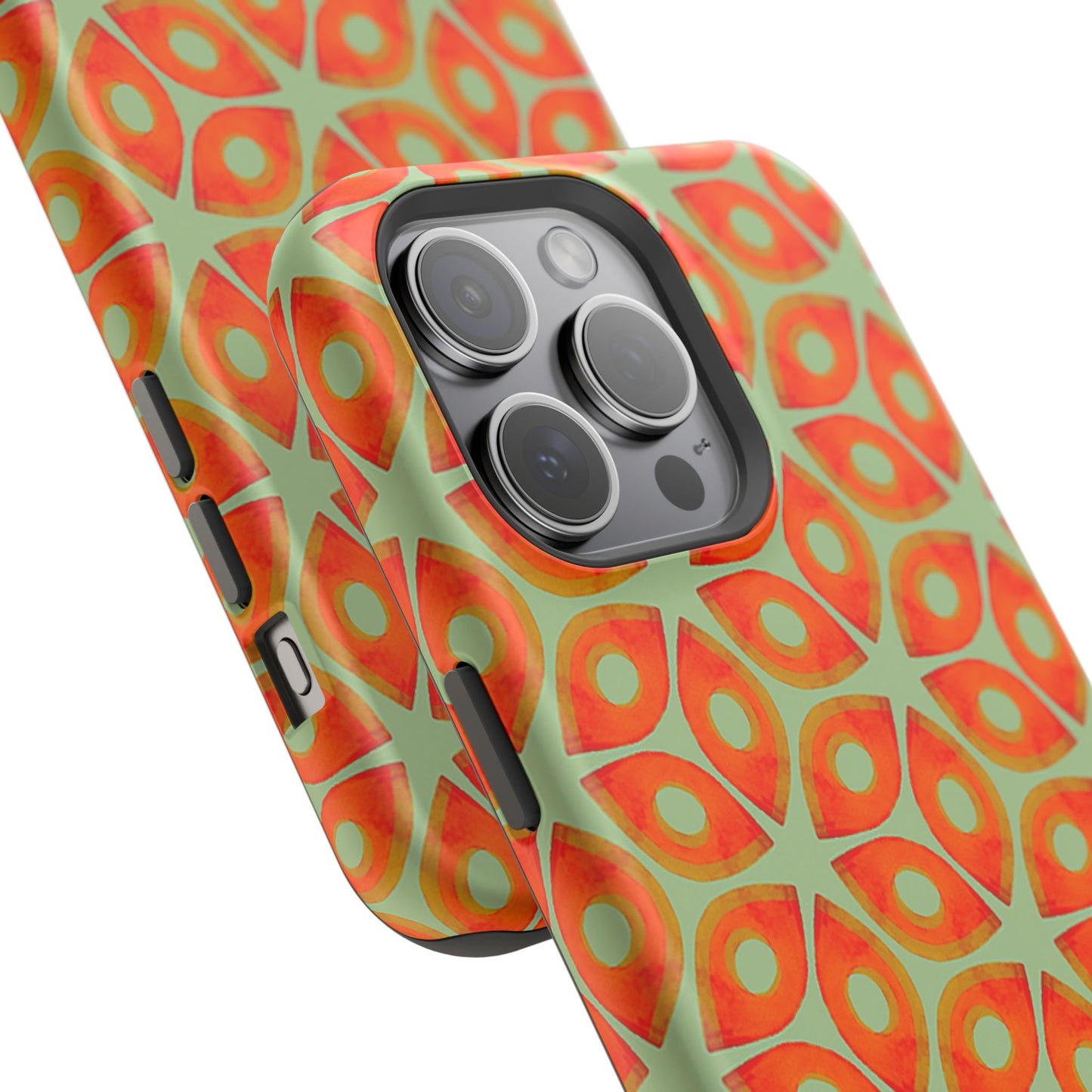 Magnetic iPhone Case - Batik Eyes