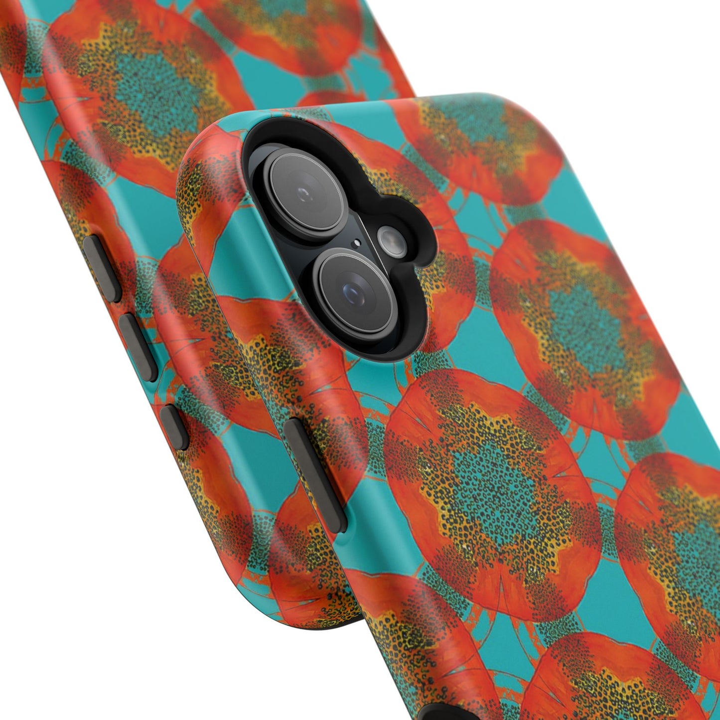 Magnetic iPhone Case - Papaya Water Color
