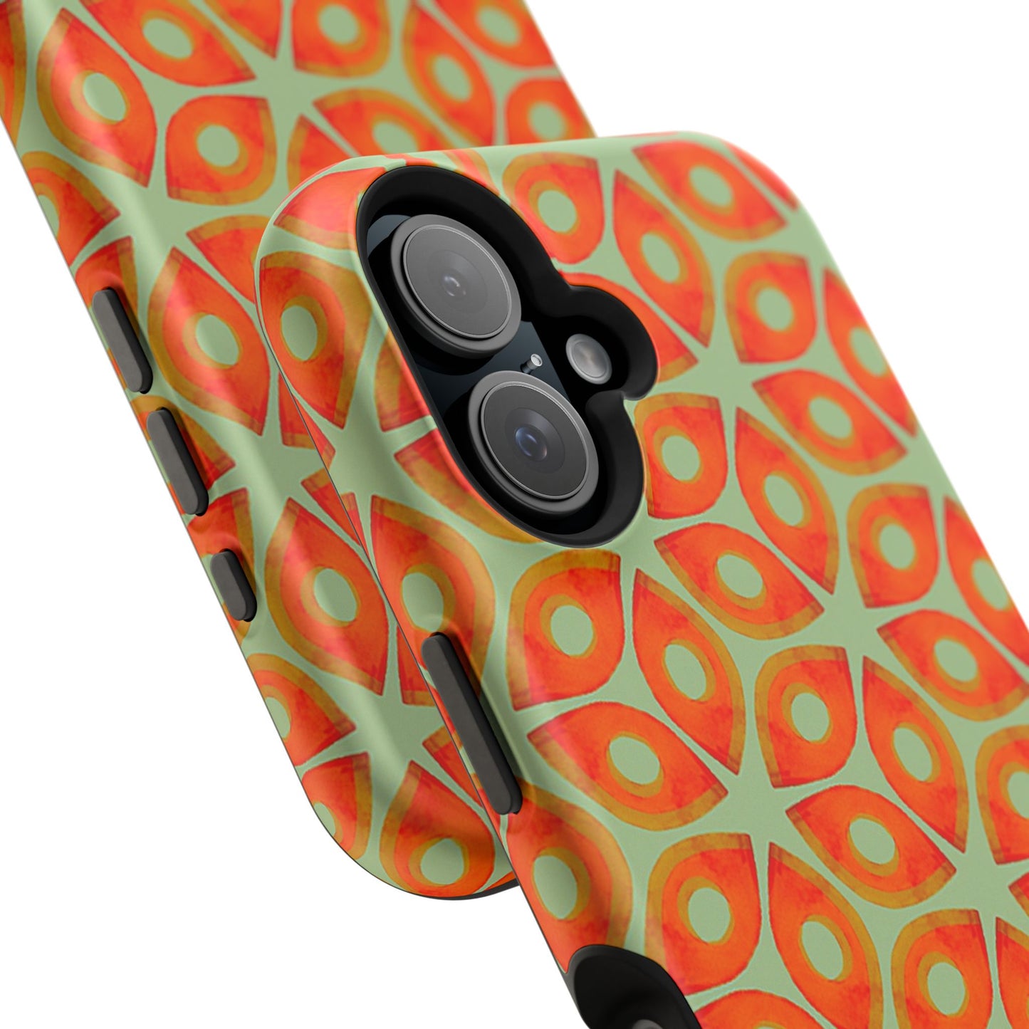 Magnetic iPhone Case - Batik Eyes