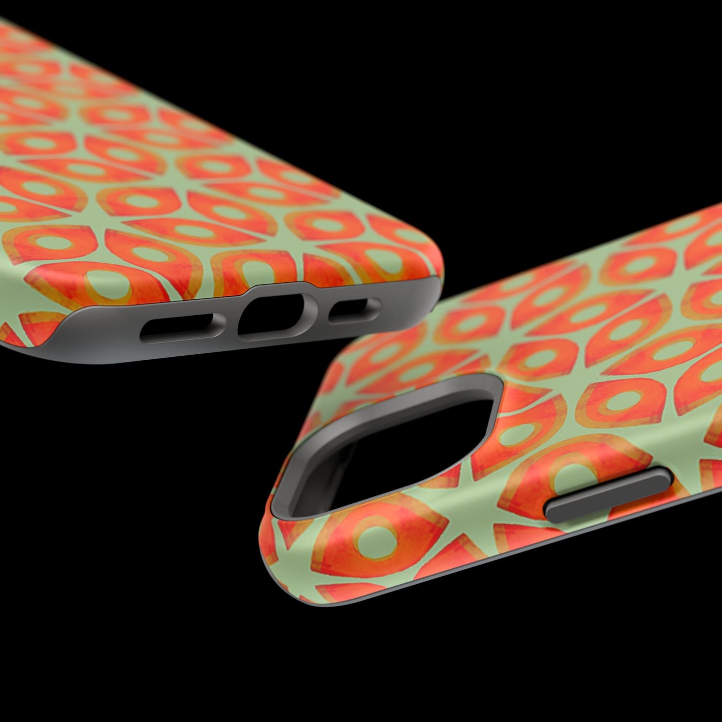 Magnetic iPhone Case - Batik Eyes