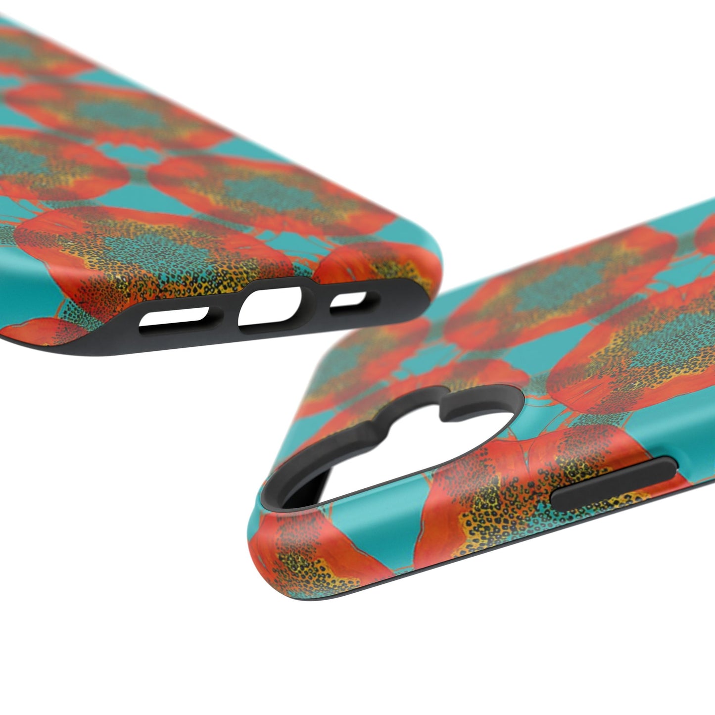 Magnetic iPhone Case - Papaya Water Color