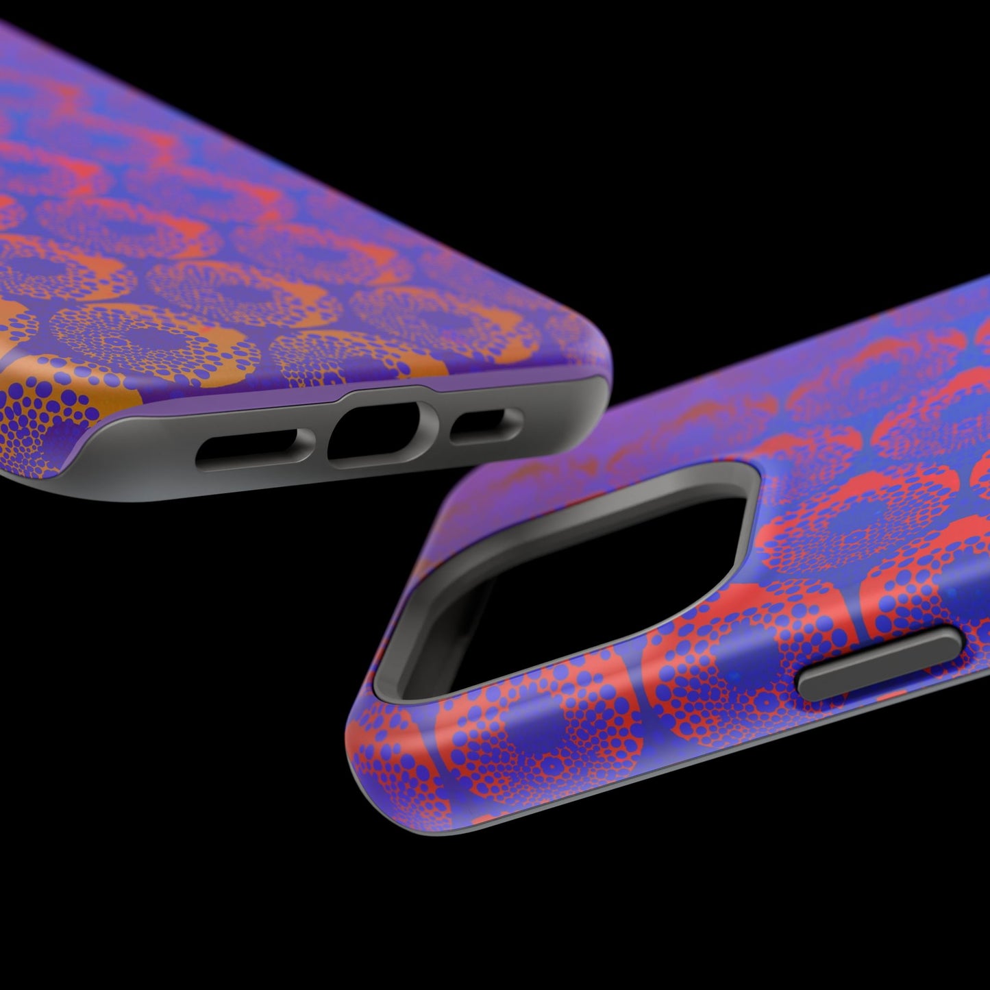 Magnetic iPhone Case - Purple Psychedelic Donut