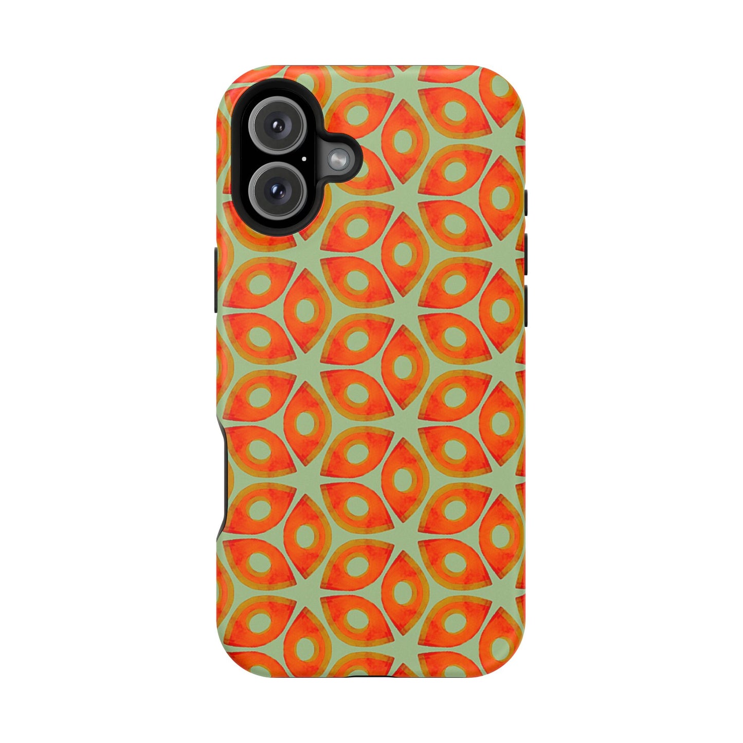 Magnetic iPhone Case - Batik Eyes