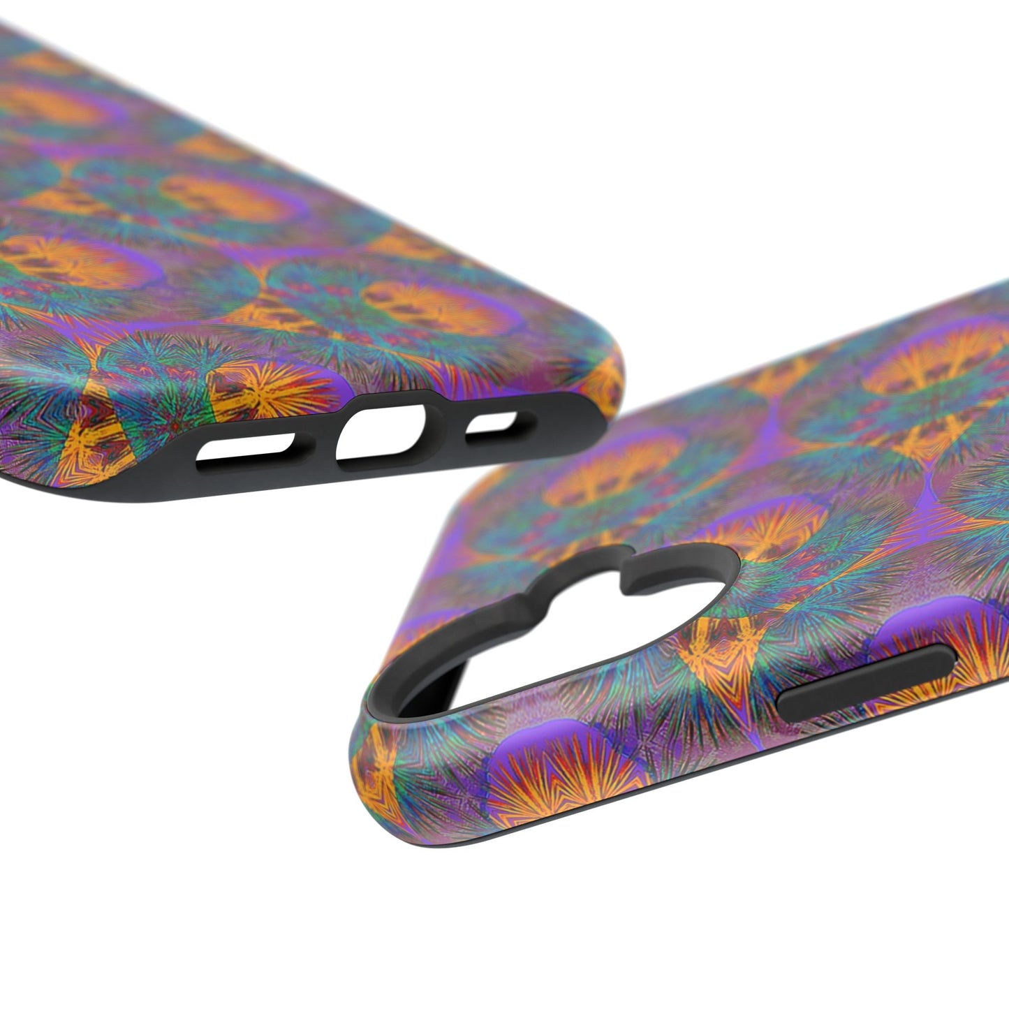 Magnetic iPhone Case - Fuzzy Donut Flower