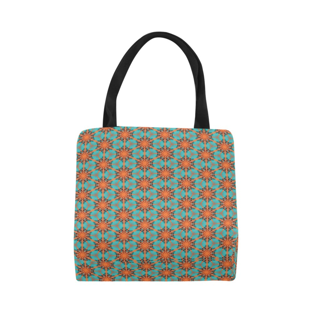 Premium All Print Canvas Tote Bag - Red Hummingbird Circle