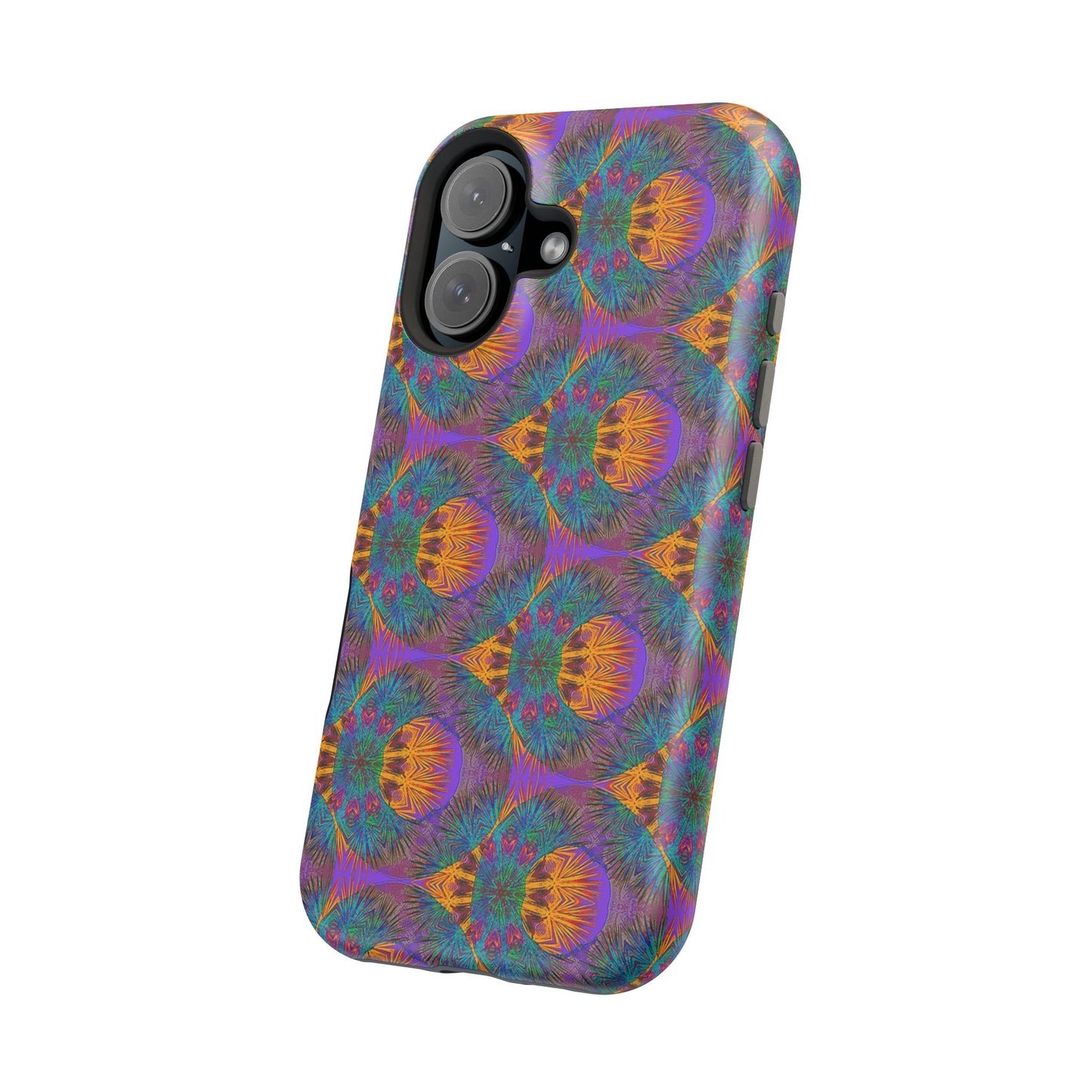 Magnetic iPhone Case - Fuzzy Donut Flower