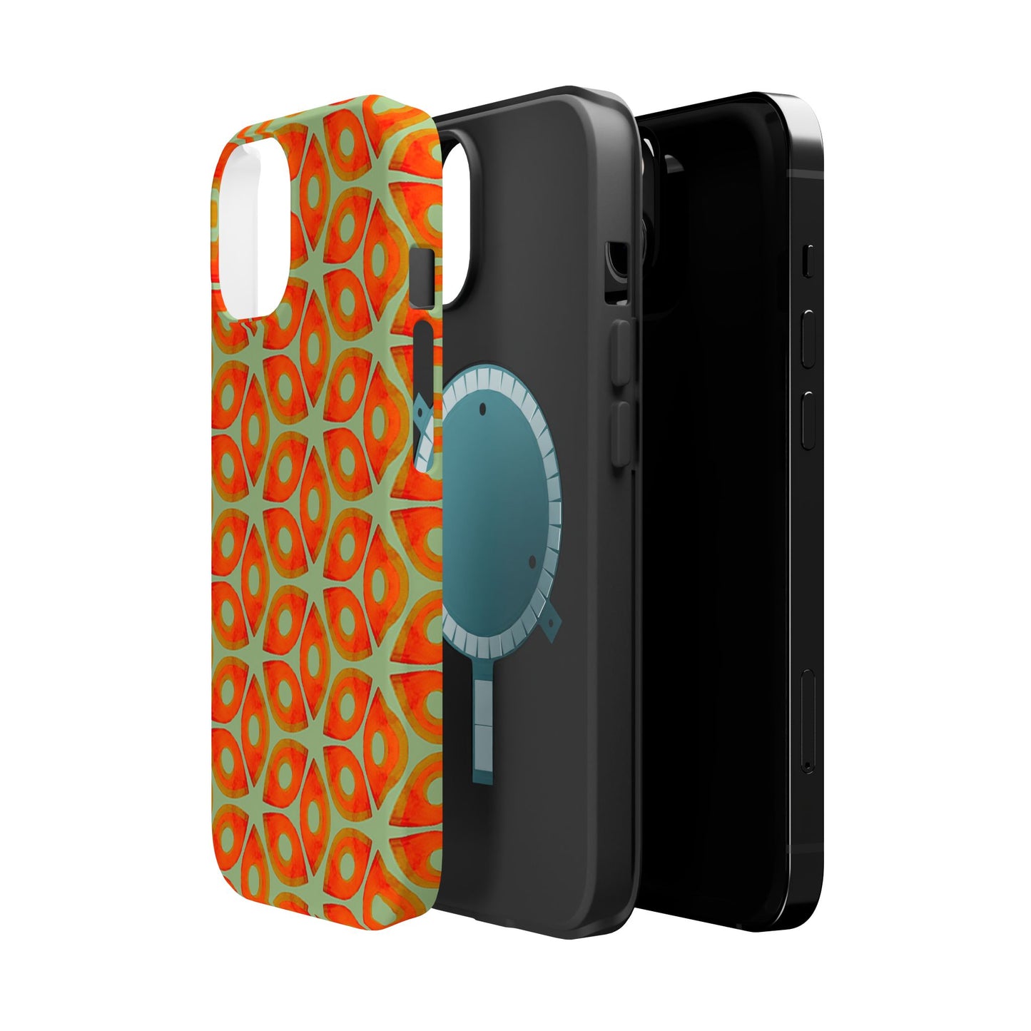 Magnetic iPhone Case - Batik Eyes