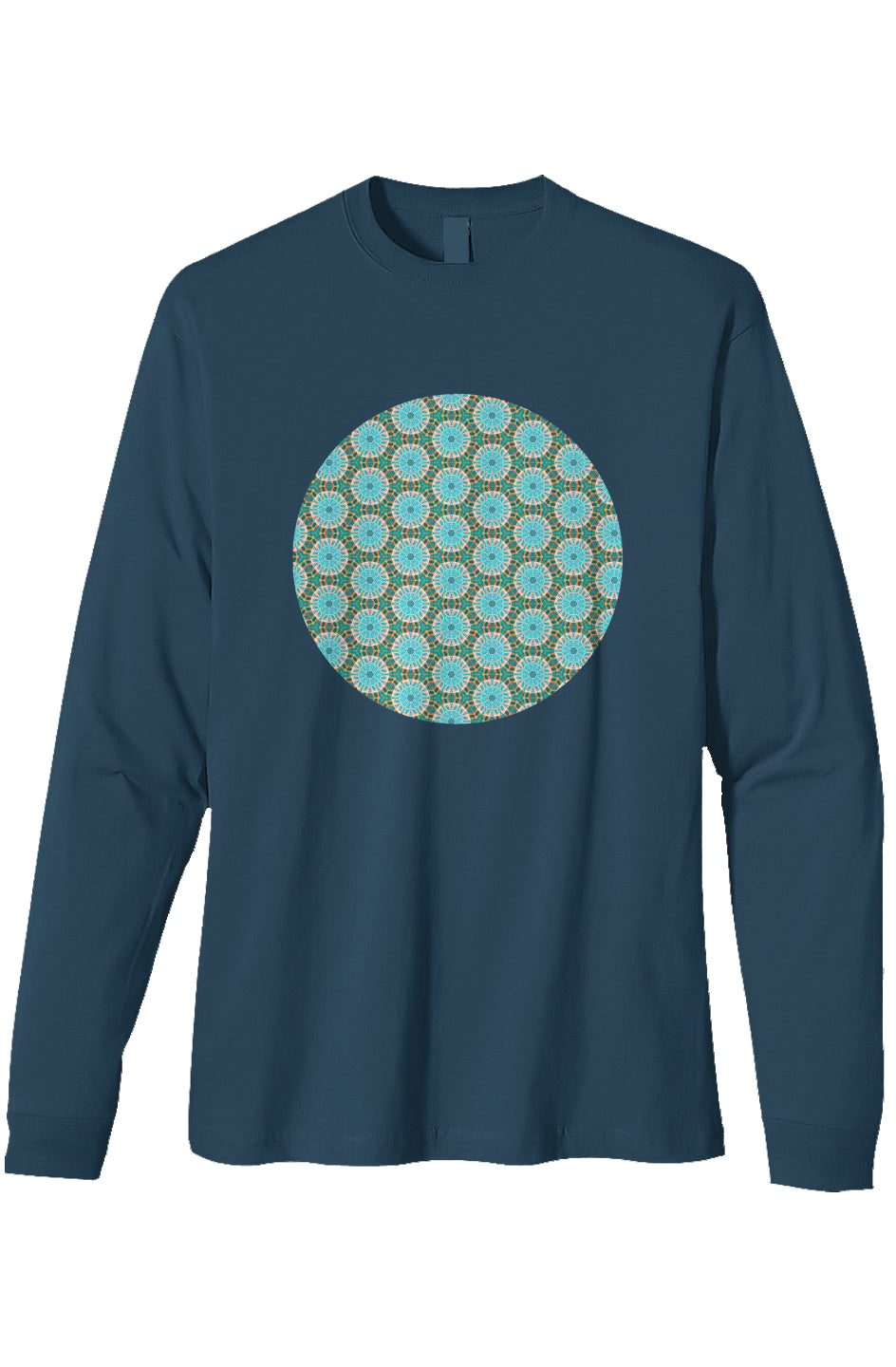 Organic Heavyweight Long Sleeve T-Shirt- Pearl Tap