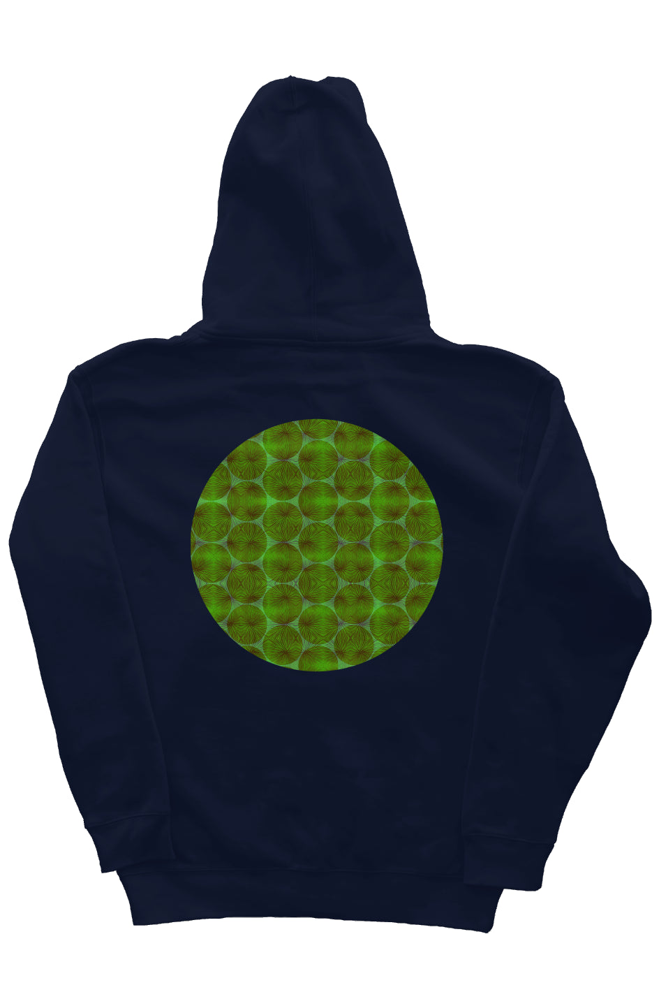 Zip Hoody with Hood Liner - Agave Circle