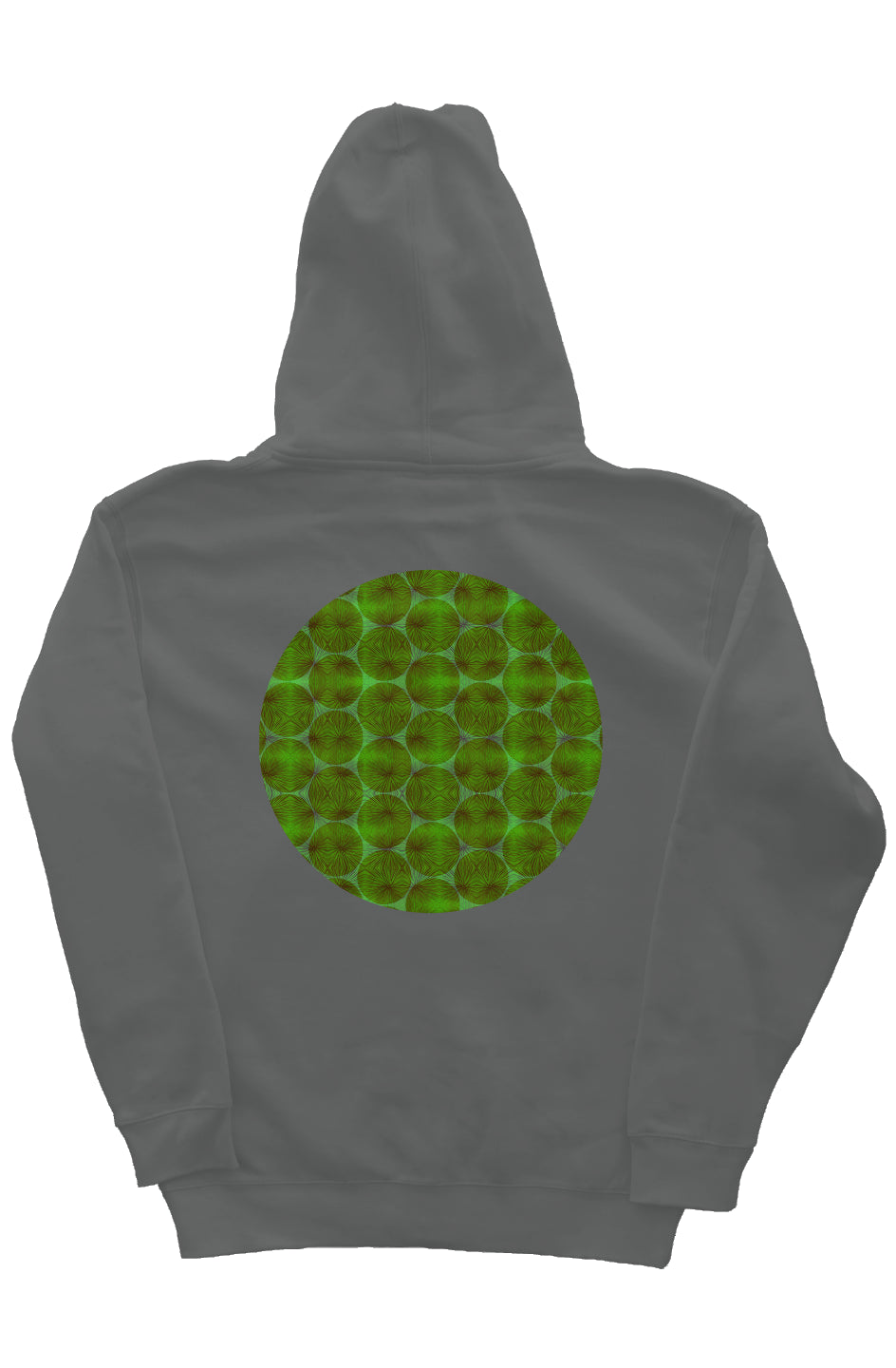 Zip Hoody with Hood Liner - Agave Circle