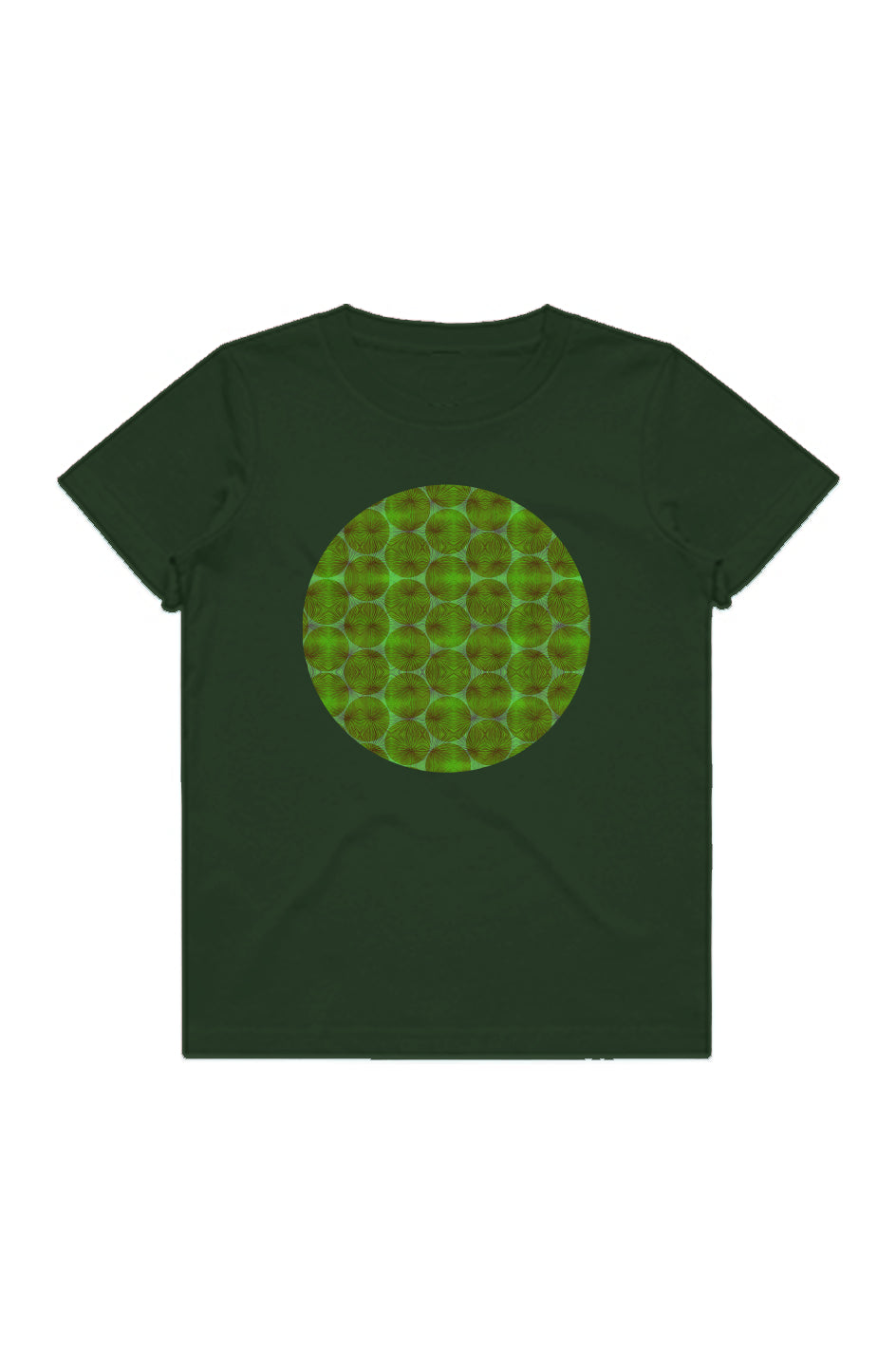 Youth Staple Tee - Agave Circle
