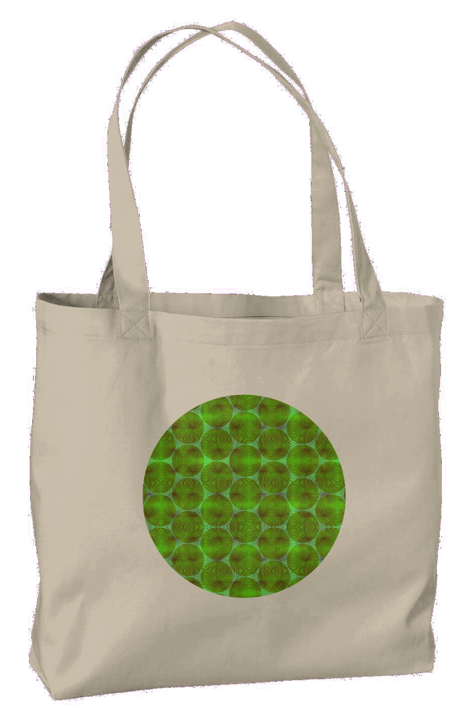 Eco Large Tote - Agave Circle