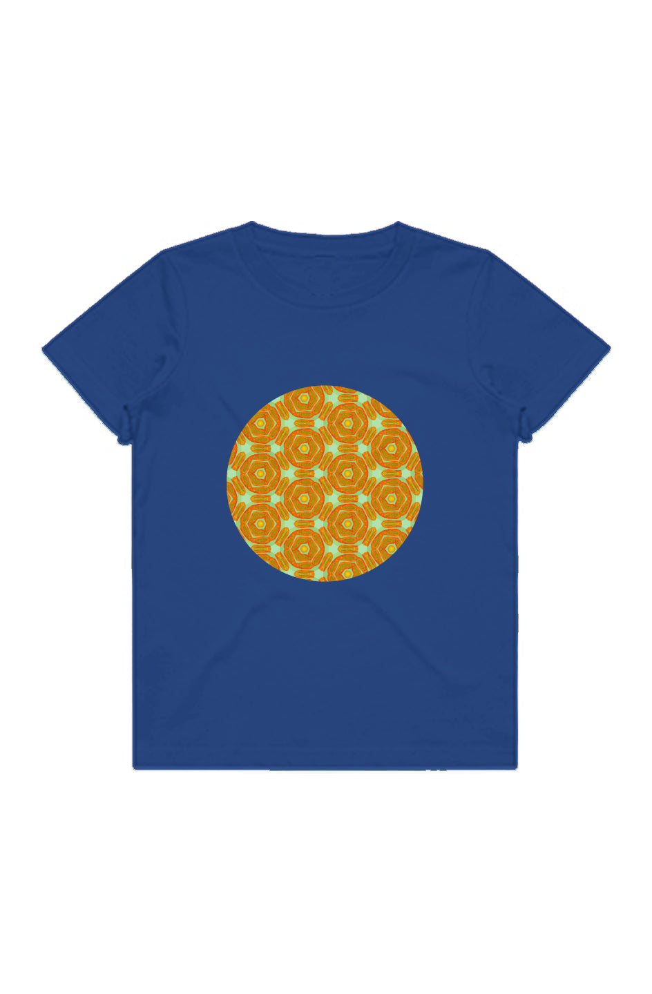 Youth Staple Tee - Extra Papaya Circle
