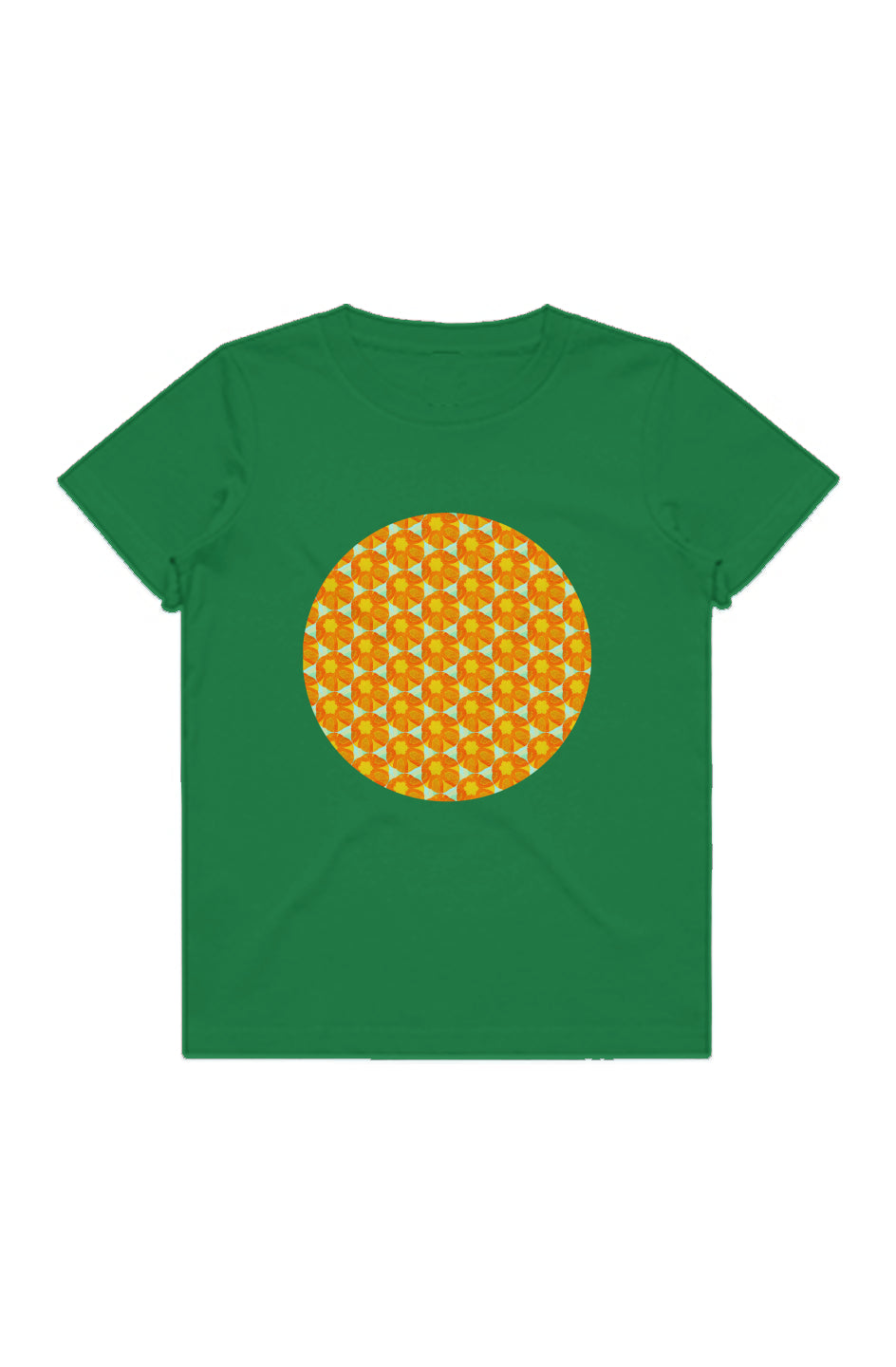 Youth Staple T-Shirt - Papaya Sunflower