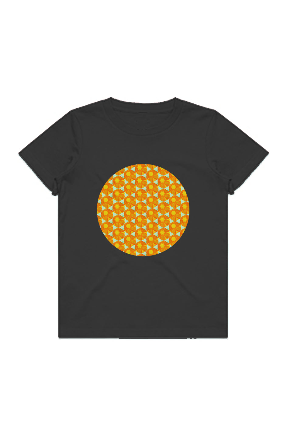 Youth Staple T-Shirt - Papaya Sunflower