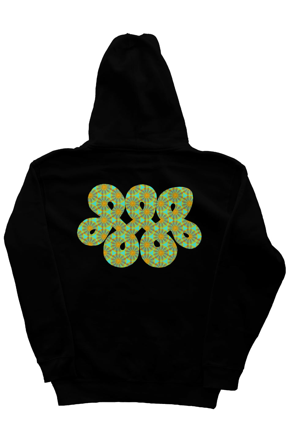 Zip Hoody with Hood Liner - Iysare Leaf Infinity Loop