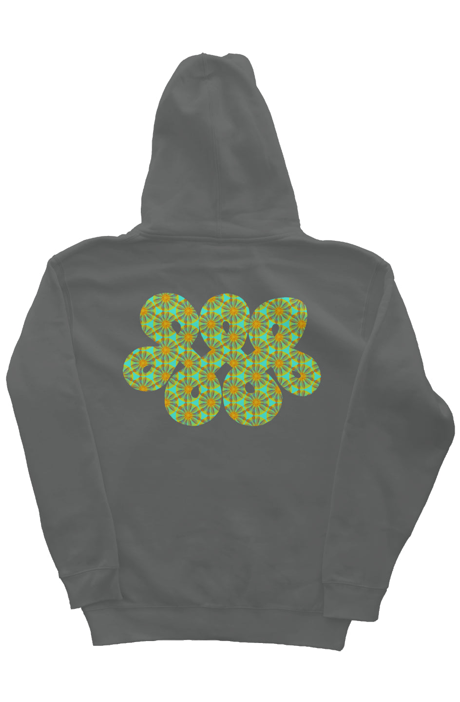 Zip Hoody with Hood Liner - Iysare Leaf Infinity Loop