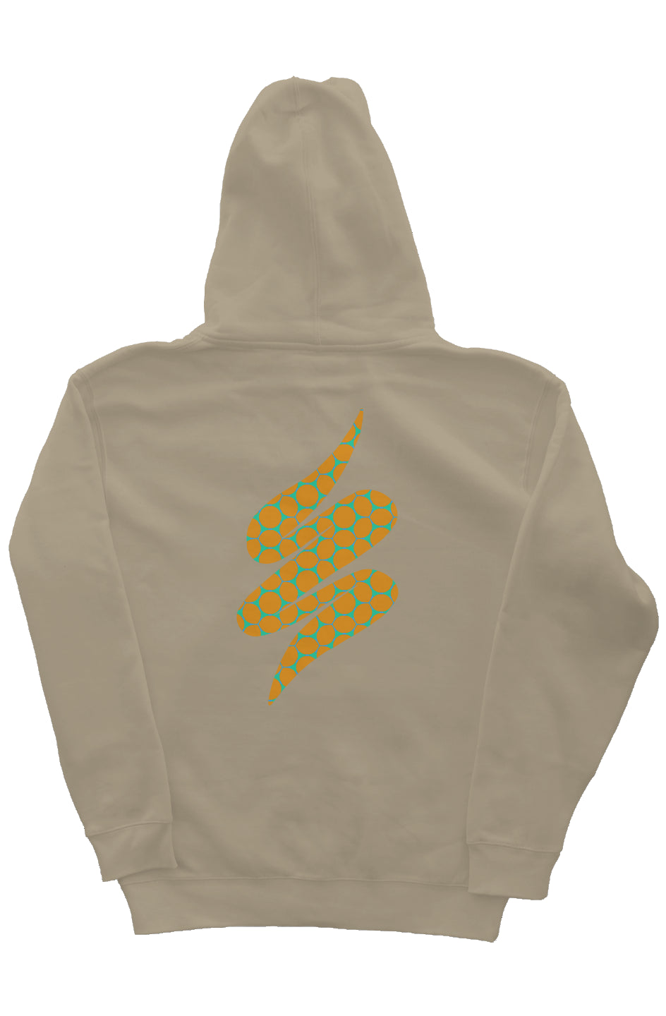 Zip Hoody with Hood Liner - Lemon Bubble Swoop